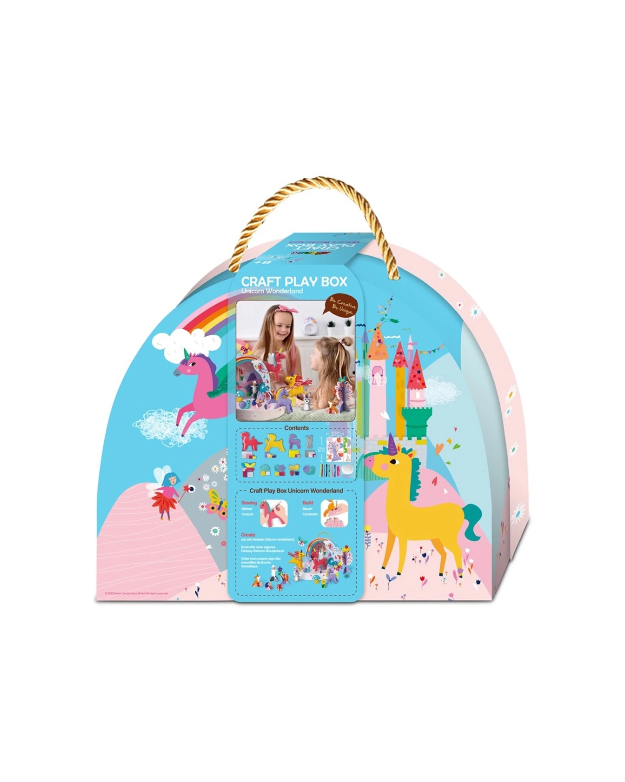 2 Avenir Craft Play Box Unicorn Wonderland Art Draw Paint Kids Activity Kit, 2 of 3