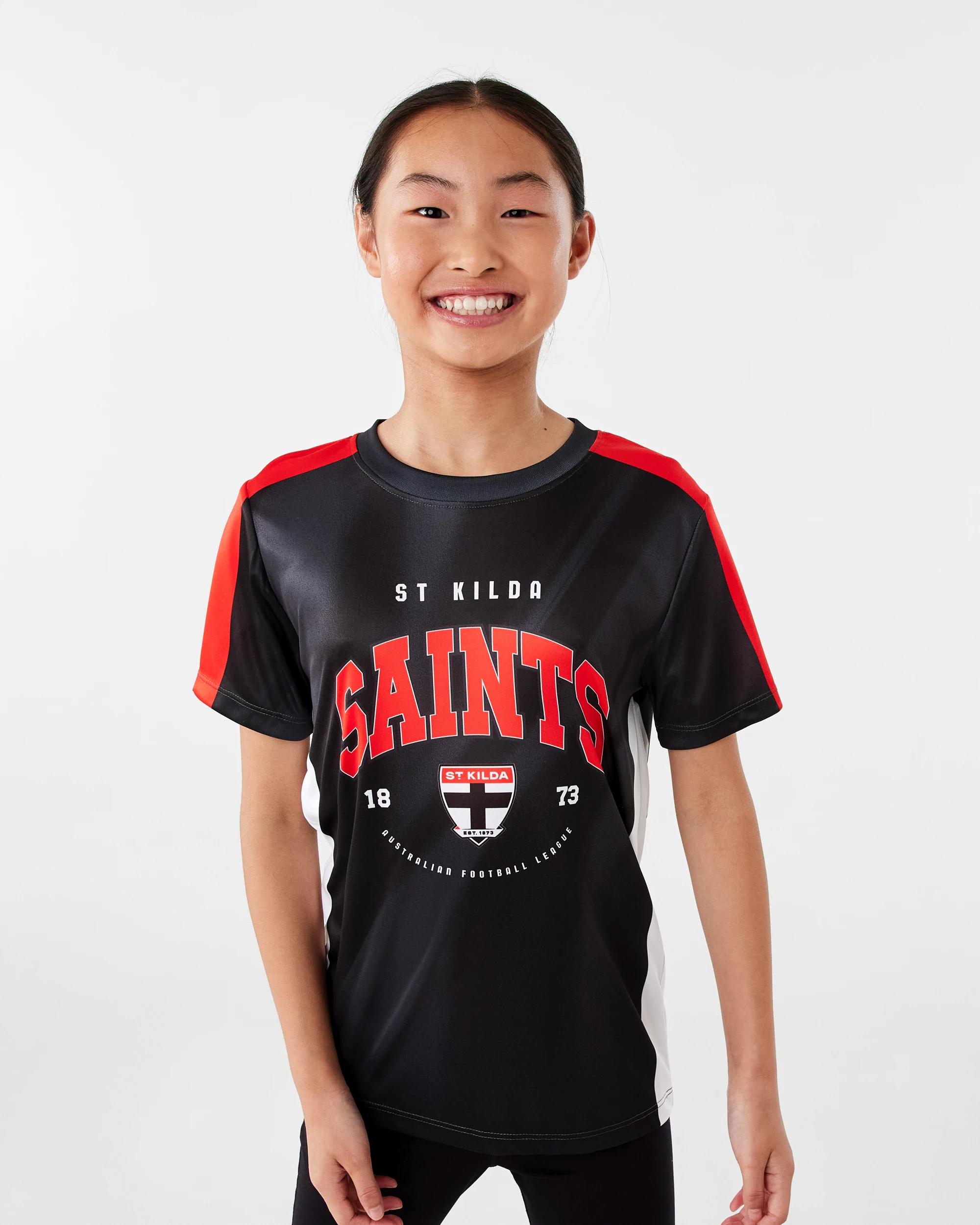1 Official AFL Youth Training T-shirt St Kilda, 1 of 8