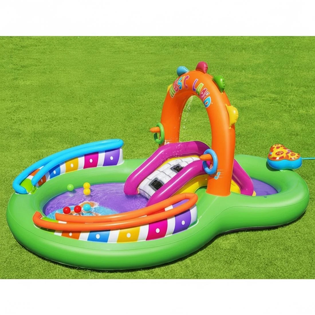 6 Bestway Kids Pool 295x190x137cm Inflatable Above Ground Swimming Play Pools 349L - Multi, 6 of 6