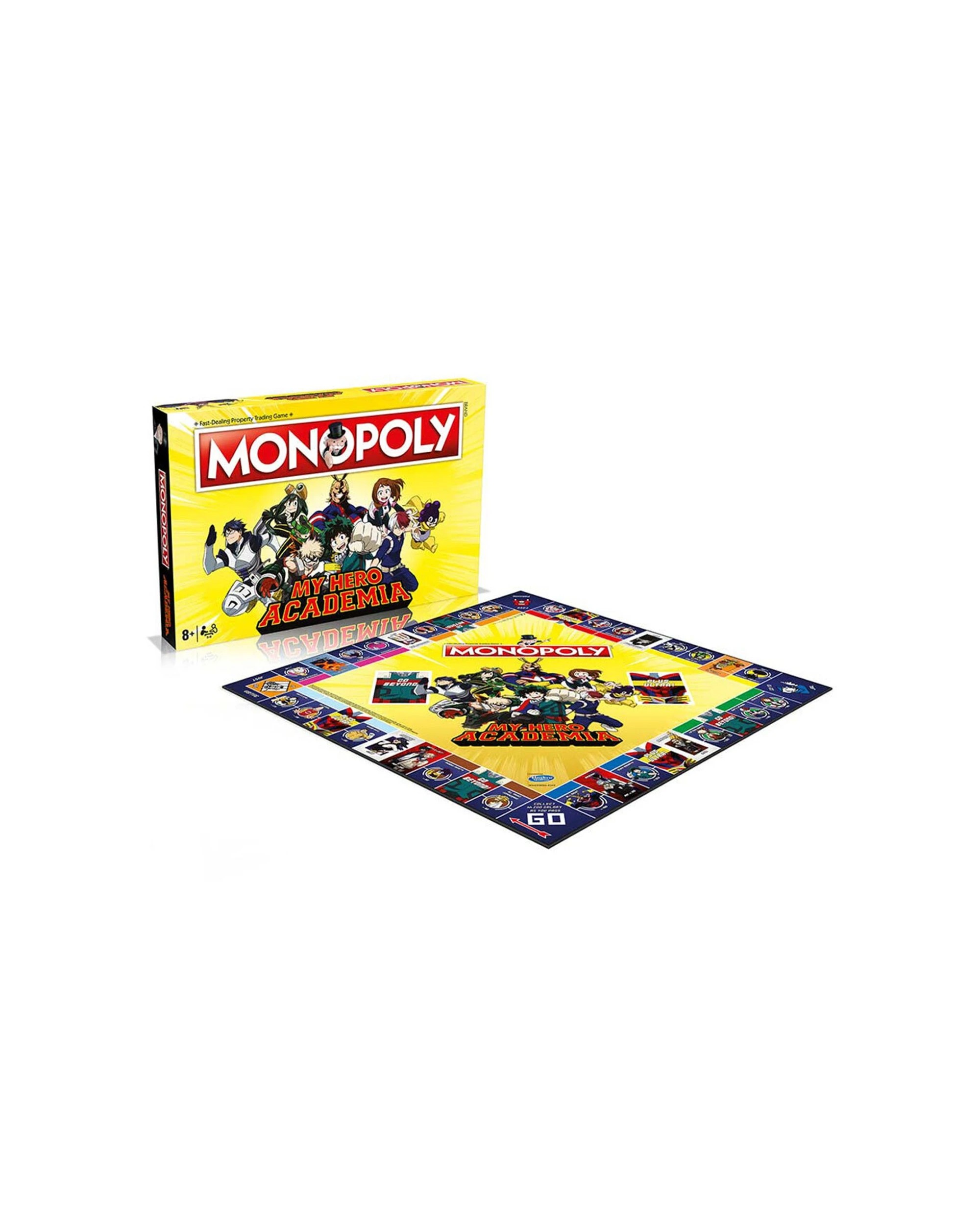 2 MONOPOLY My Hero Academia Edition Tabletop Themed Board Game - Multi, 2 of 3