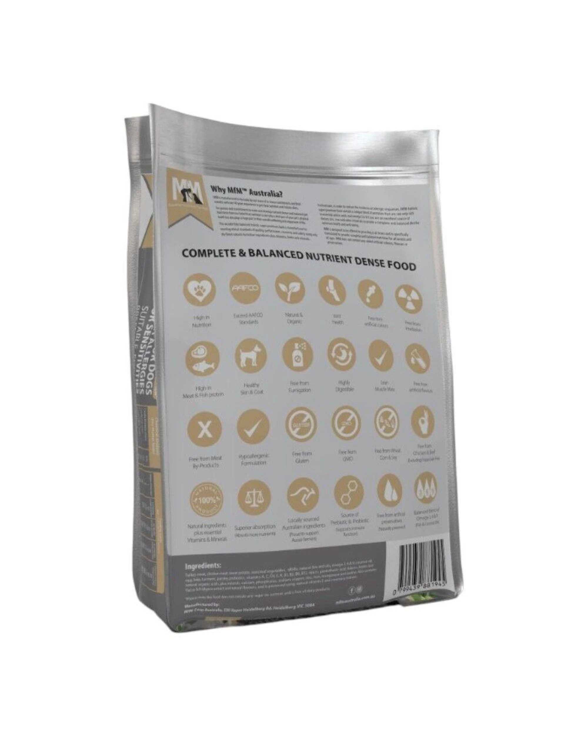 2 MFM Puppy & Larger Size Kibble Grain Free Turkey & Chicken Dog Food 9kg, 2 of 6