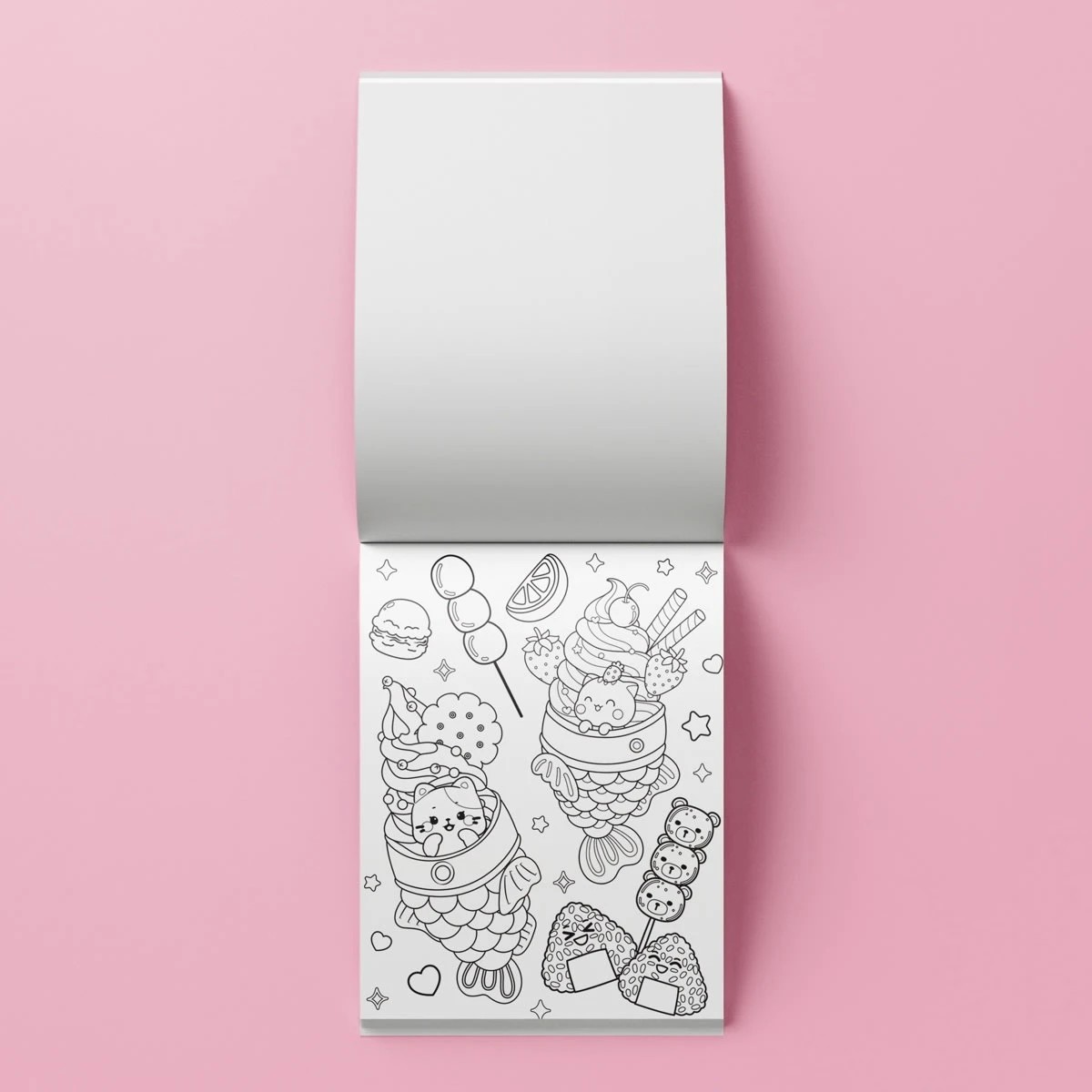 5 Kaleidoscope: Kawai Cafe Colouring Kit - Book, 5 of 5