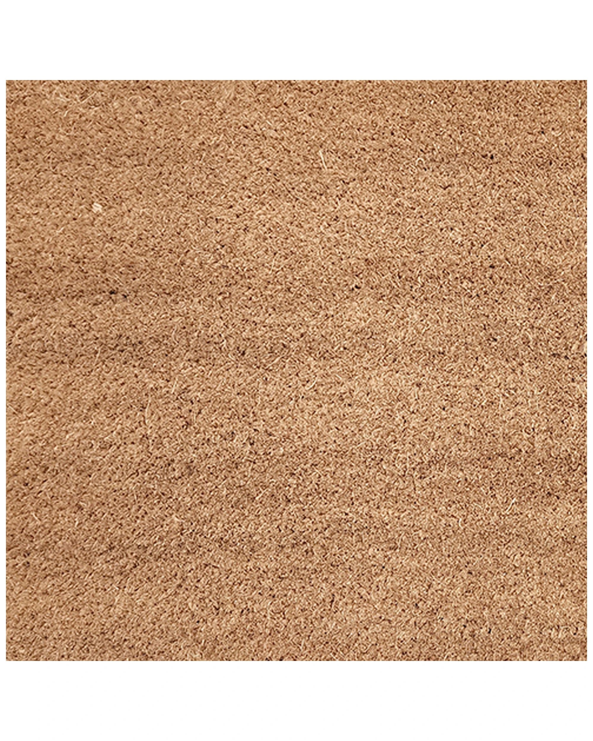 4 Solemate PVC Backed Coir Hydrangea 45x75cm Slim Outdoor Stylish Doormat - Natural, 4 of 4