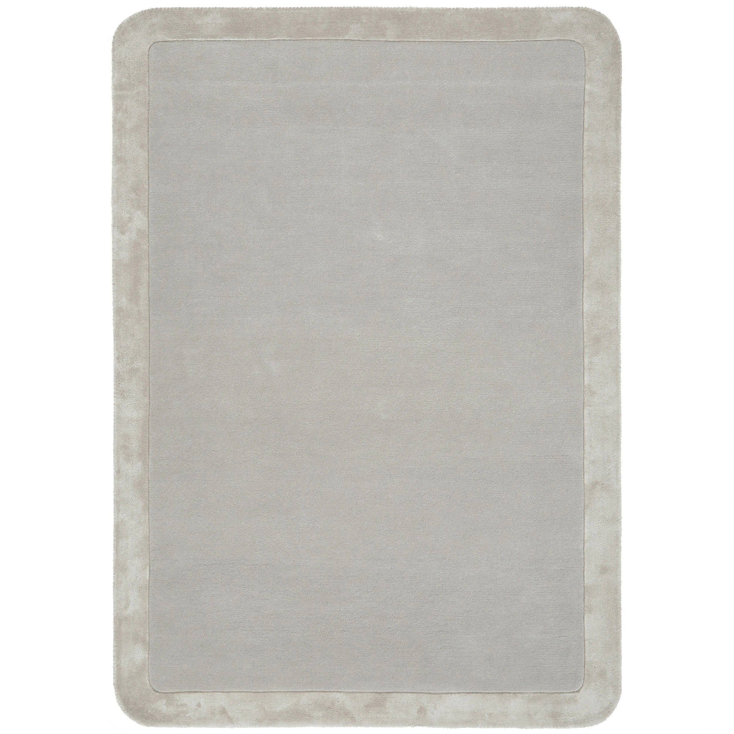 1 Common Ground Rugs Nexus 380x280cm - Extra Large Hand Tufted Rug - Silver, 1 of 7
