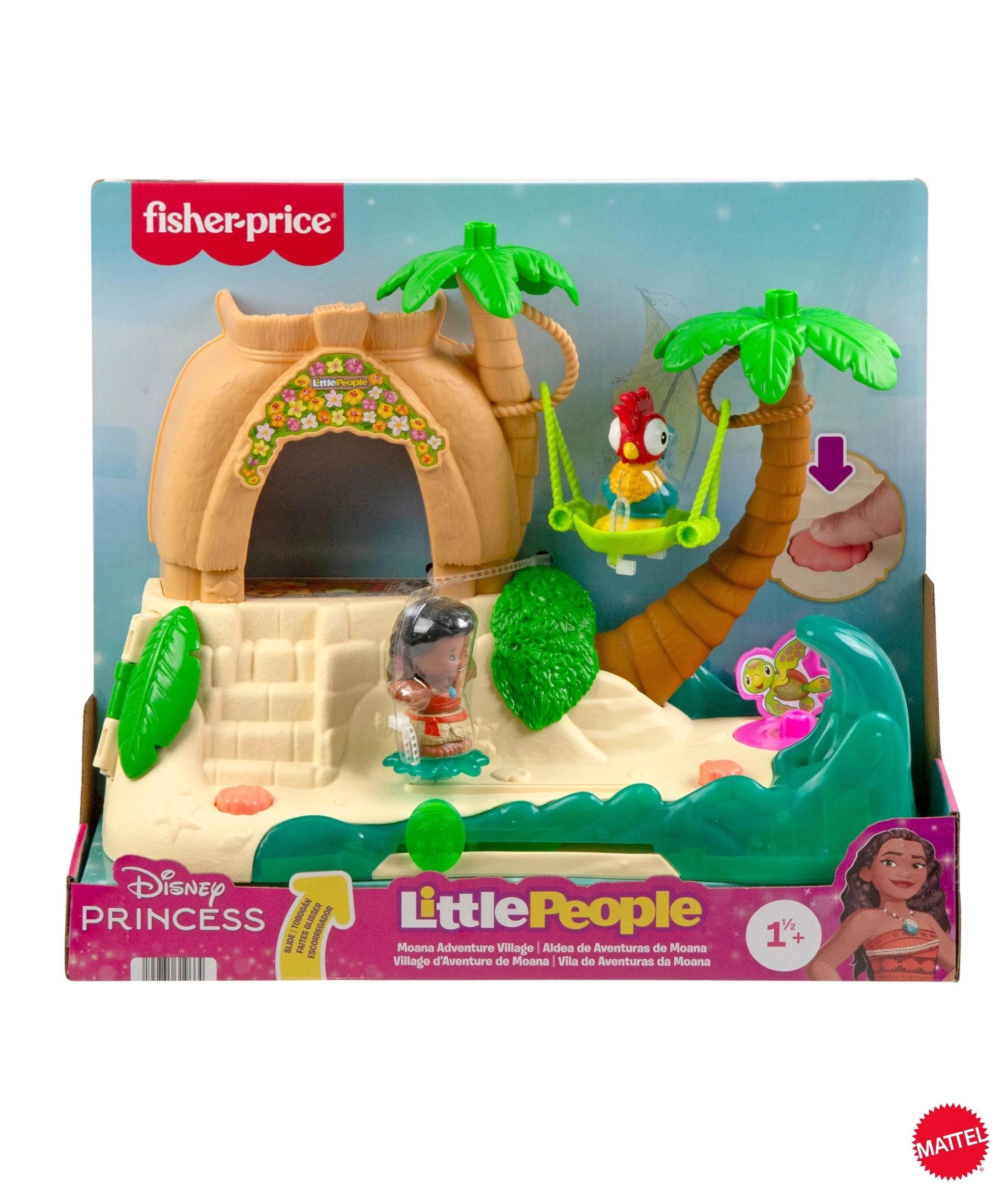 7 Mattel Fisher-Price Little People Disney Princess Moana Adventure Village Playset - Multi, 7 of 7