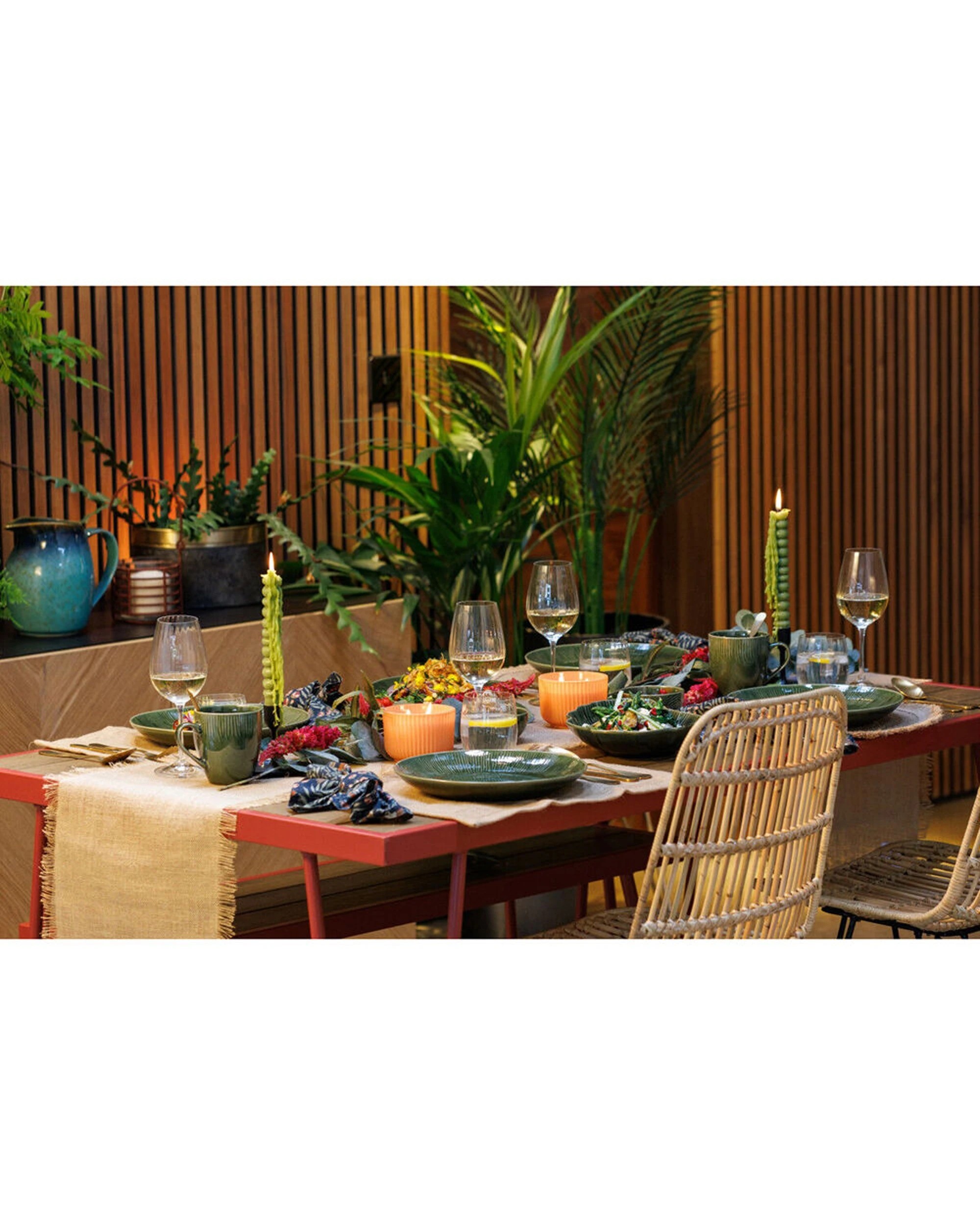 4 Mikasa Frayed Jute Table Runner 230x33cm Rustic Frayed Edges - Brown, 4 of 6