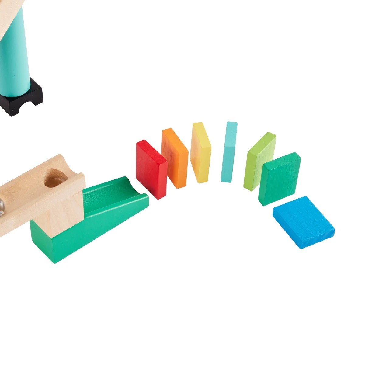 10 79 Piece Wooden Marble Run Set, 10 of 11