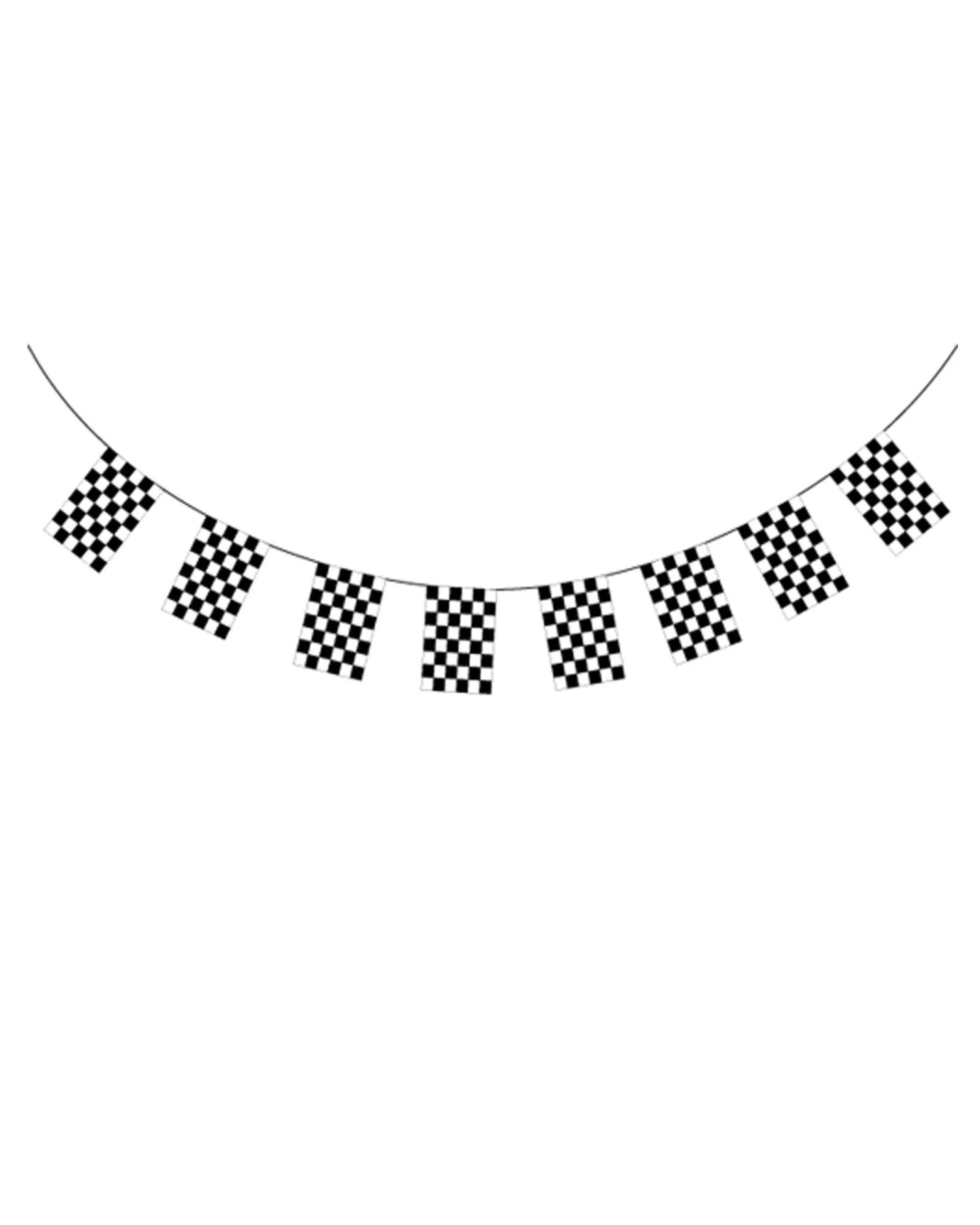 4 BR Costumes Checkered Bunting Flag, 4 of 4