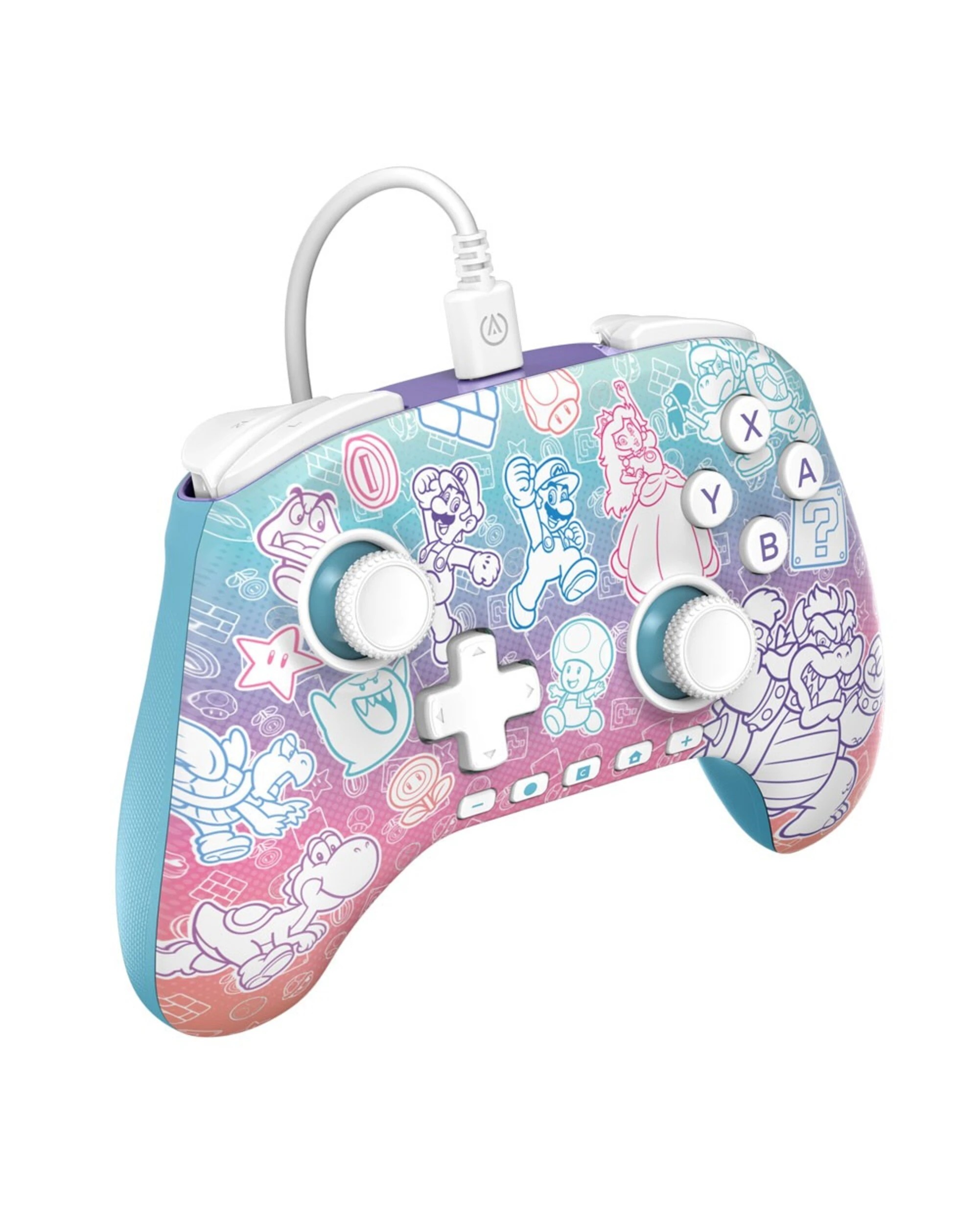 4 PowerA - Advanced Wired Controller for Nintendo Switch 2 - Mushroom Kingdom - Multi, 4 of 5