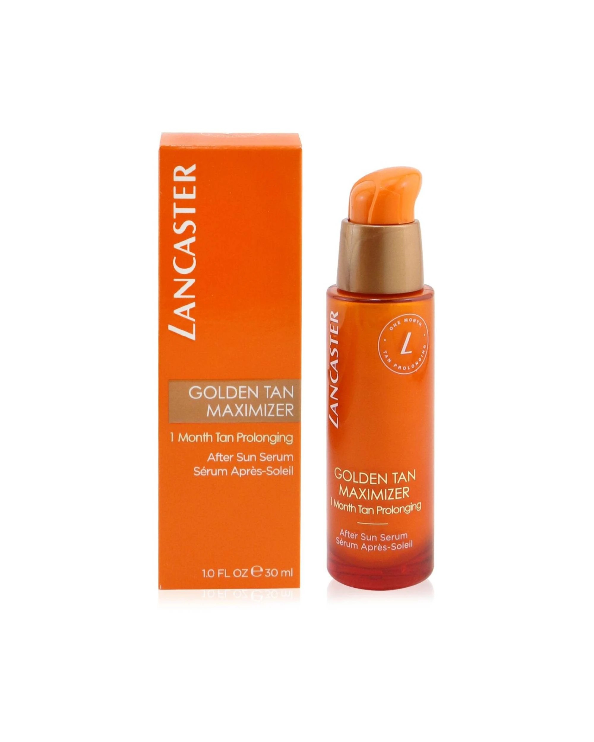 2 Lancaster Golden Tan Maximizer 1 Month Tan Prolonging After Sun Serum  30ml/1oz, 2 of 3