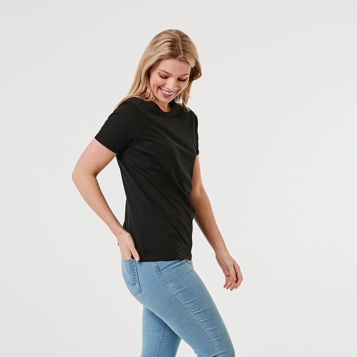 2 Basic T-shirt BLACK, 2 of 4