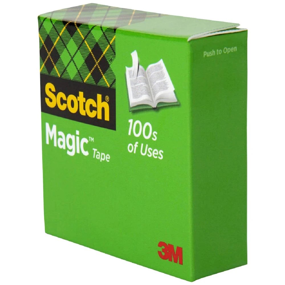 3 Scotch Magic 810 Invisible Adhesive Tape 19mm x 33m, 3 of 9