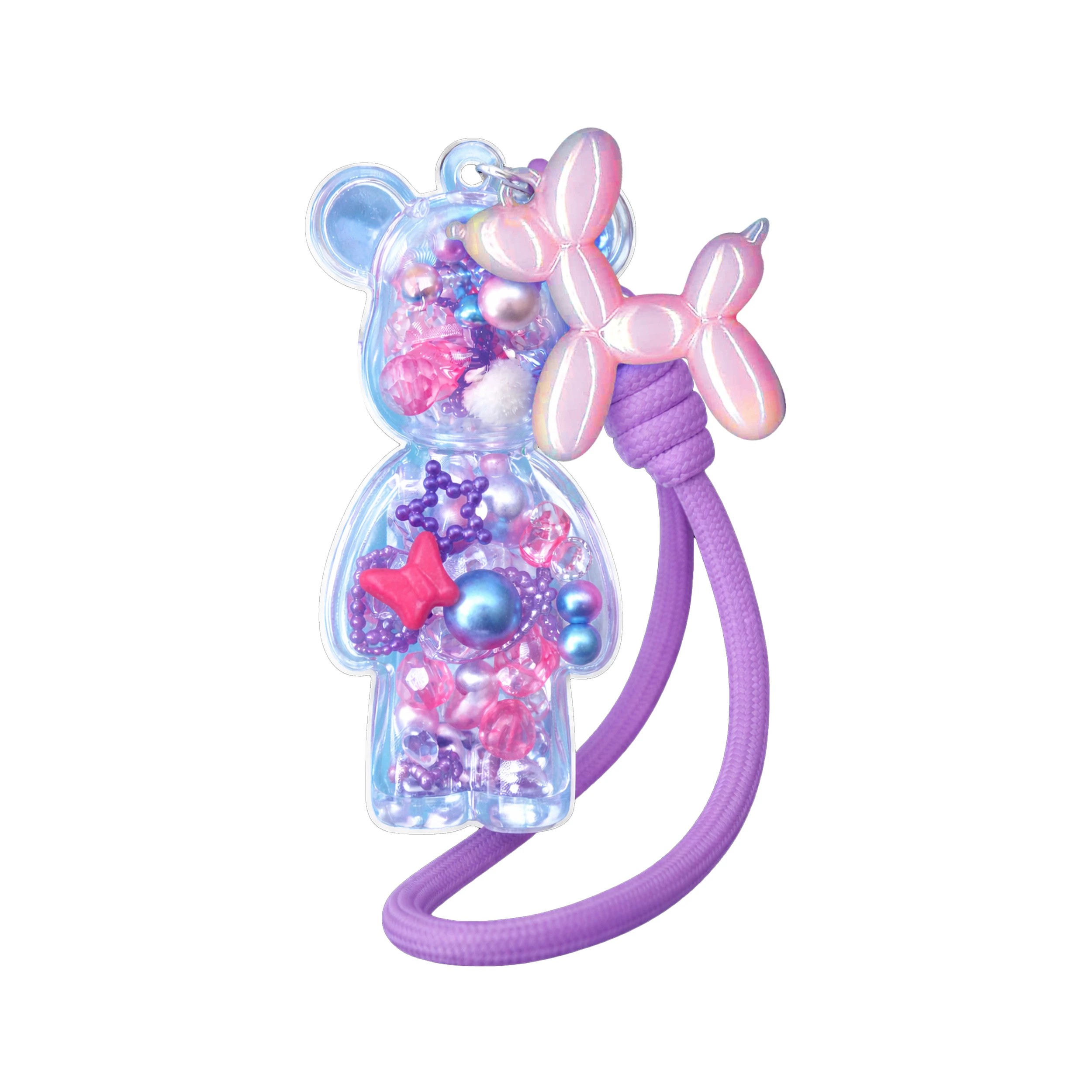 4 Pour Palz Fillz Bear Keyring - Assorted, 4 of 8