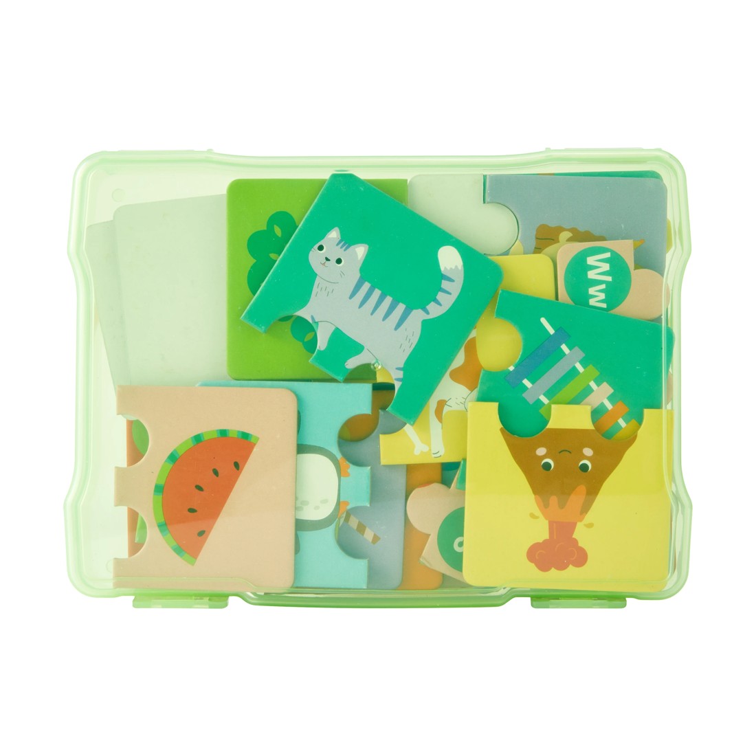 4 52 Piece Alphabet and Word Scenario Puzzles, 4 of 5