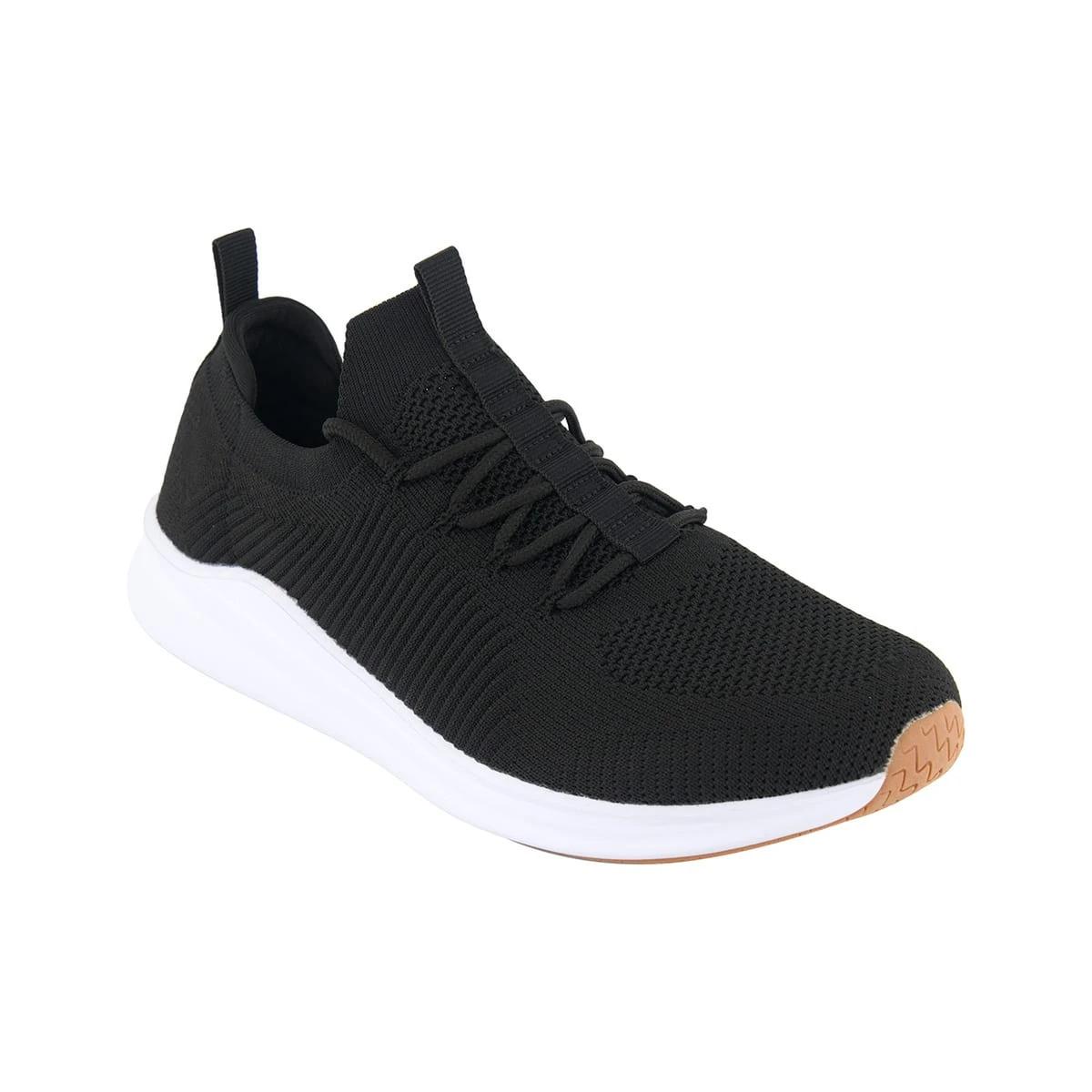 1 Knit Sneakers Blk Wht, 1 of 5