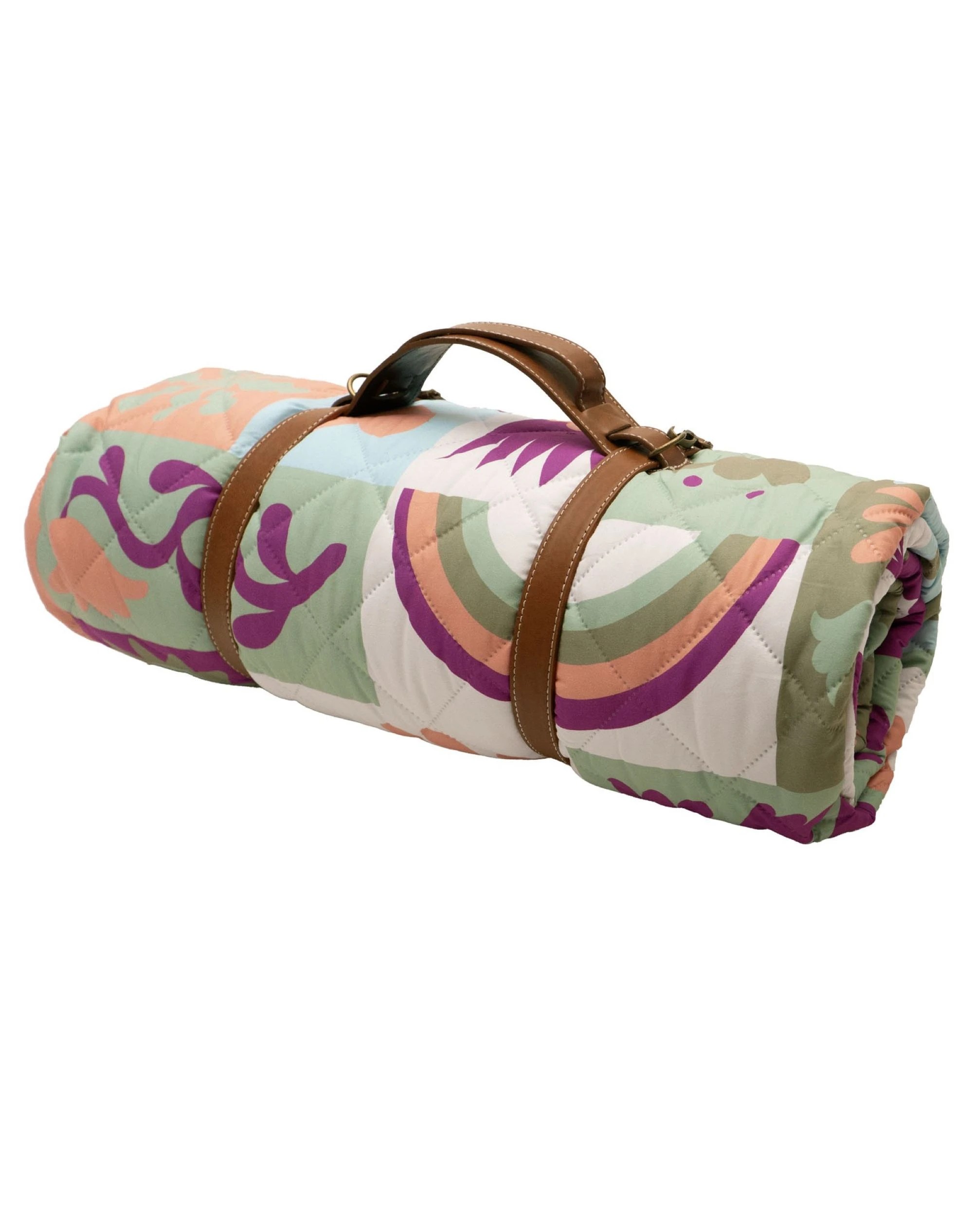 1 Bambury Zippora Water Resistant Outdoor Picnic Rug - Multi, 1 of 4