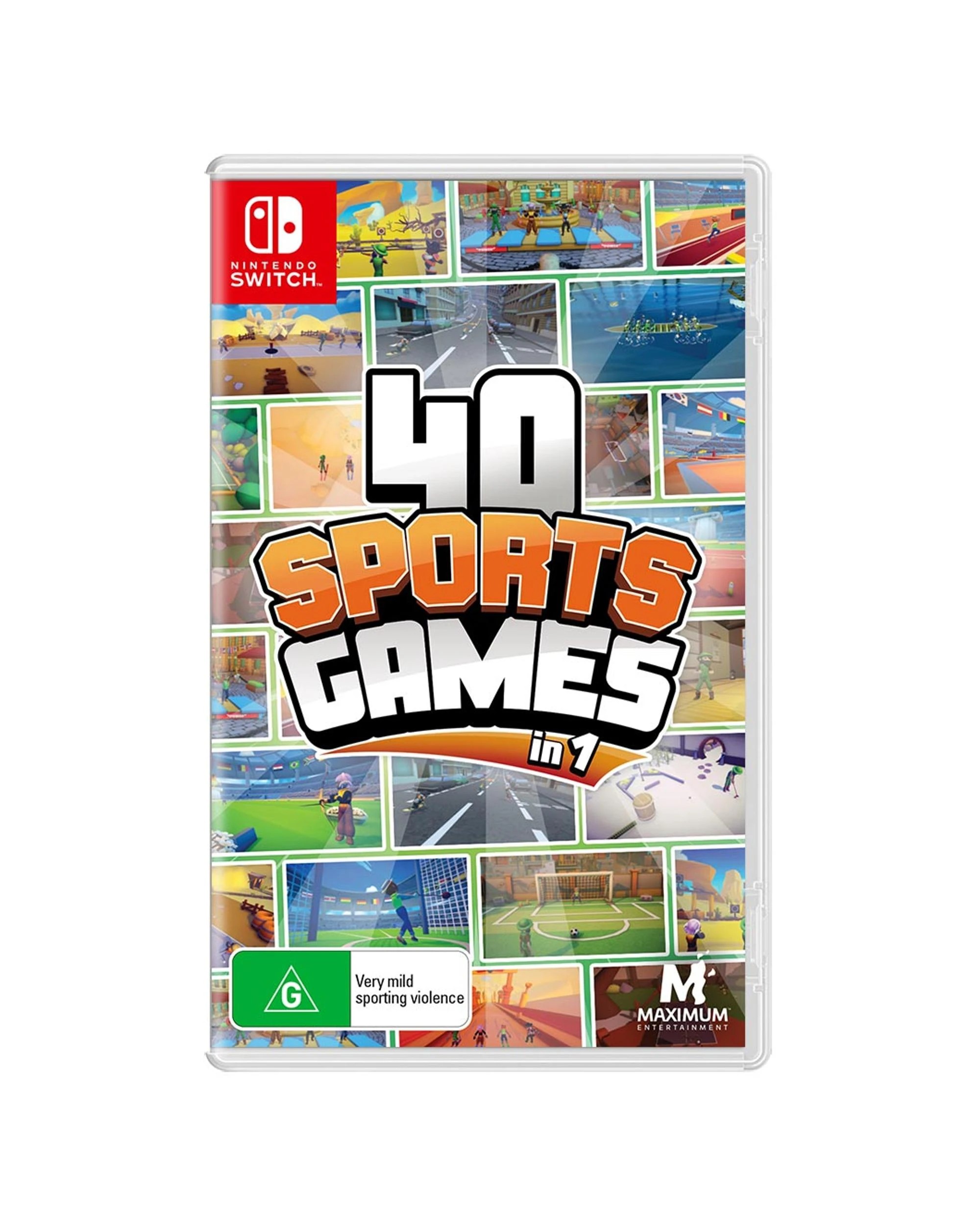 1 Massive Entertainment 40 Sports Games in 1 - Switch, 1 of 10