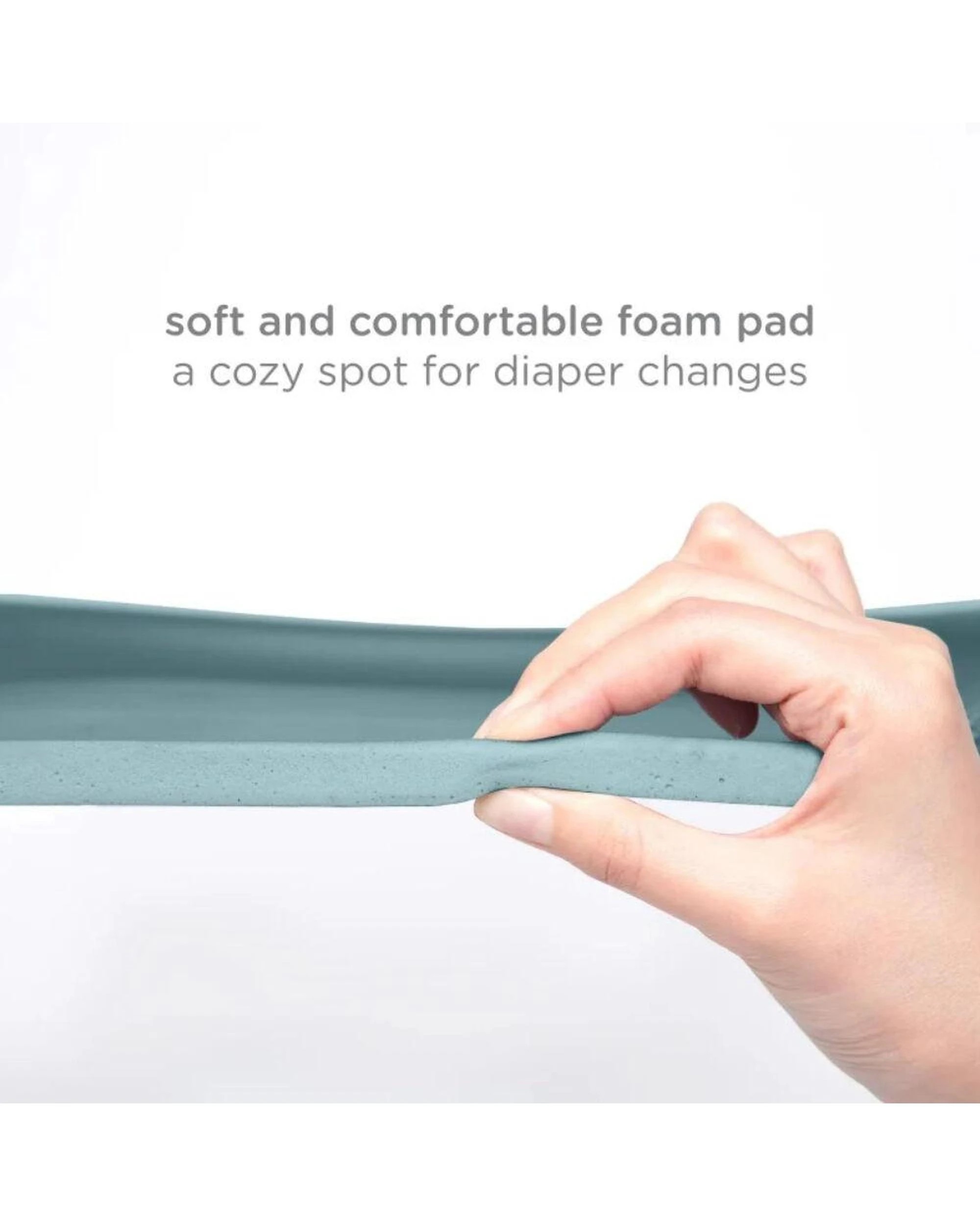 2 Ubbi Foam Changing Mat Open Water, 2 of 7