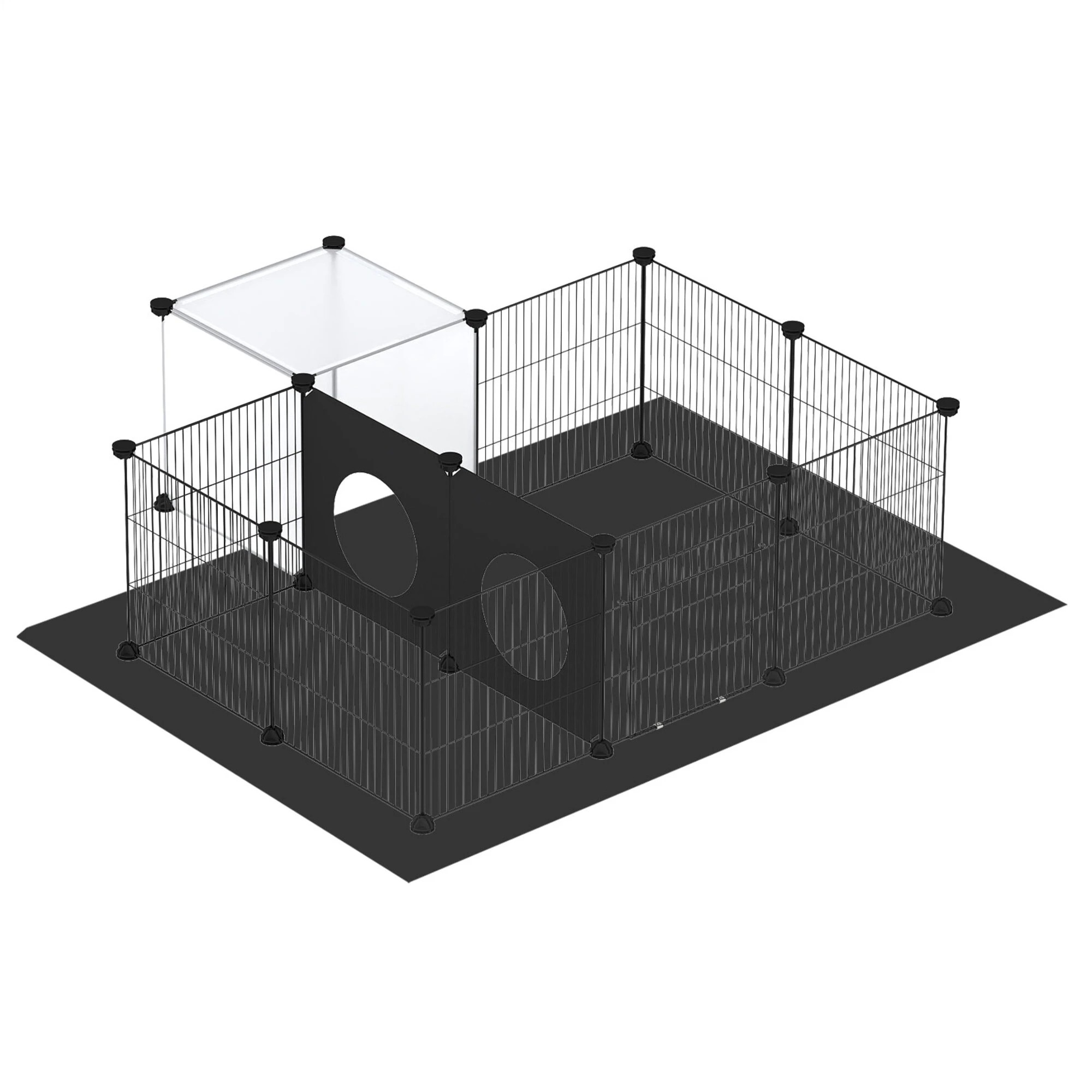 2 Pawz Guinea Pig Pet Playpen Small Animals Cage, 2 of 9