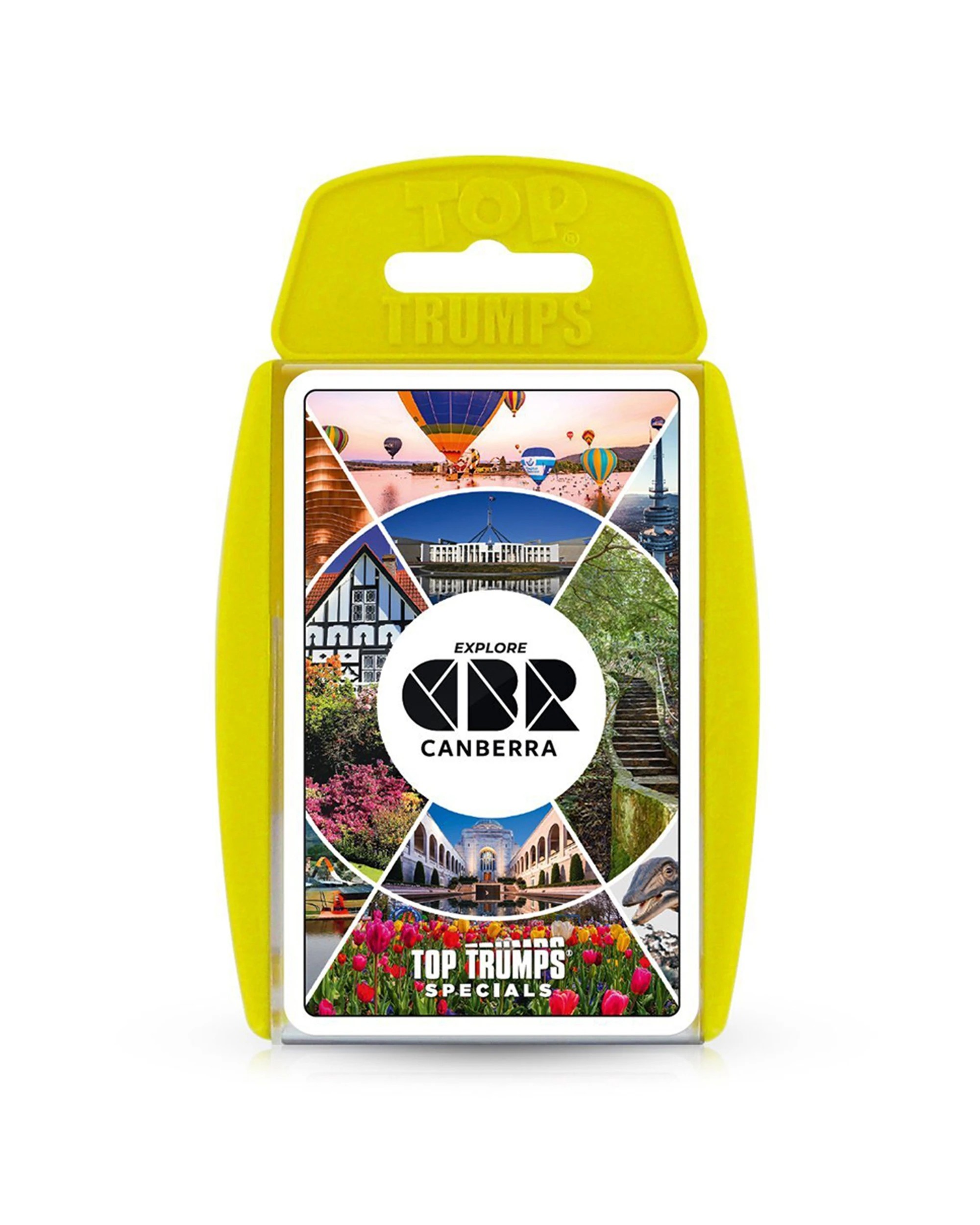 1 Top Trumps Classics Canberra Family Tabletop Themed Card Game - Yellow, 1 of 1