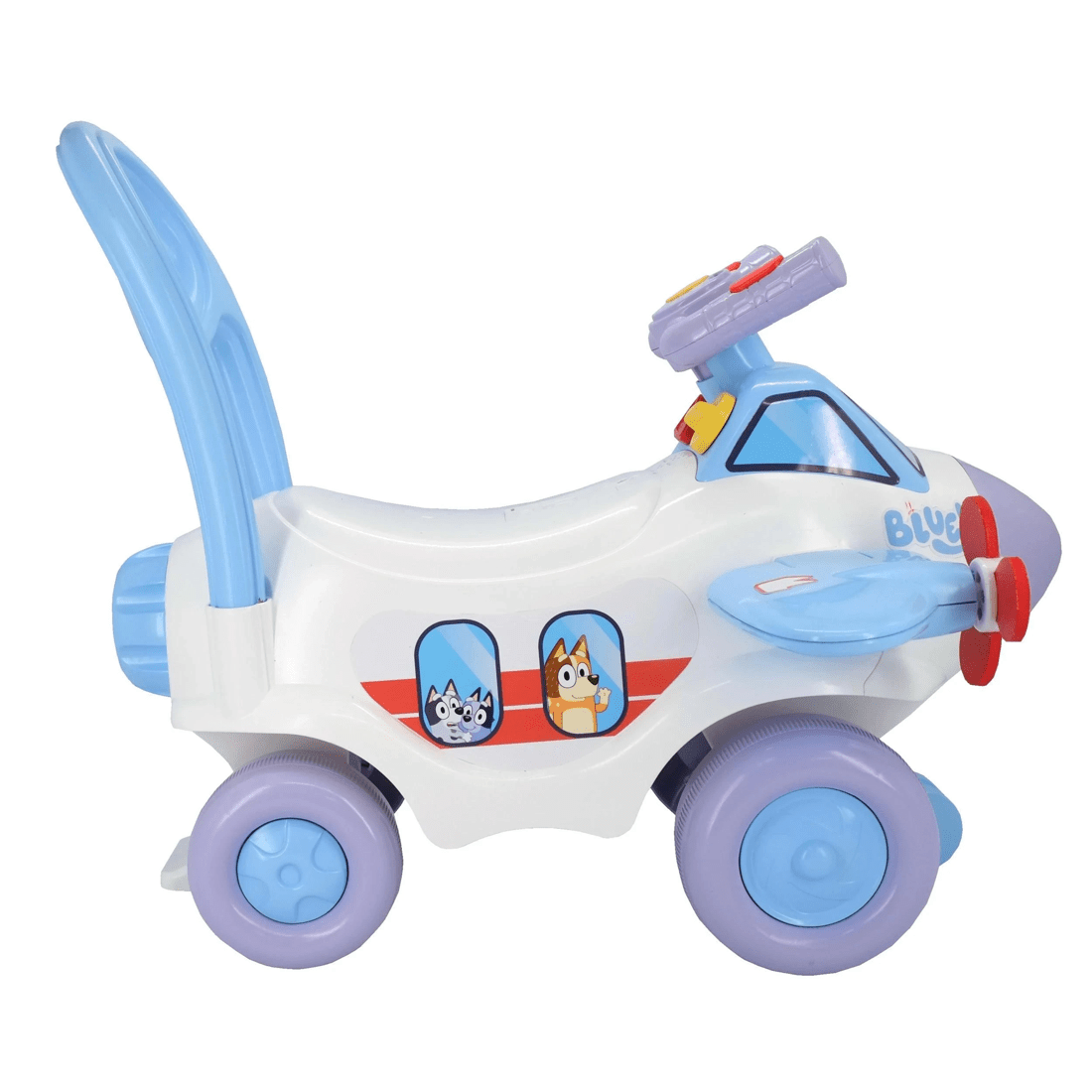 3 Bluey Activity Plane Foot To Floor Ride On - Multi, 3 of 5
