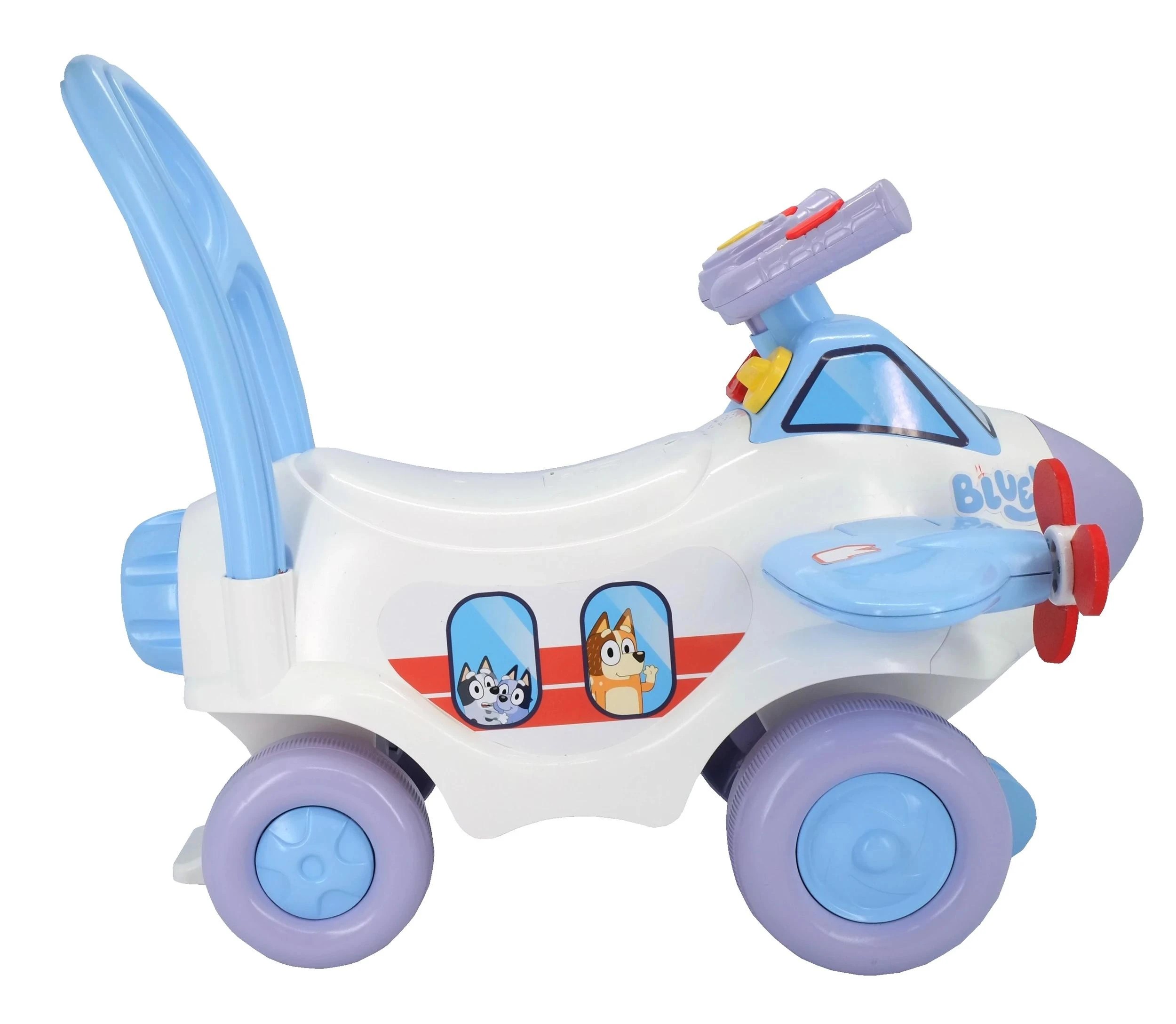3 Bluey Activity Plane Foot To Floor Ride On - Multi, 3 of 5
