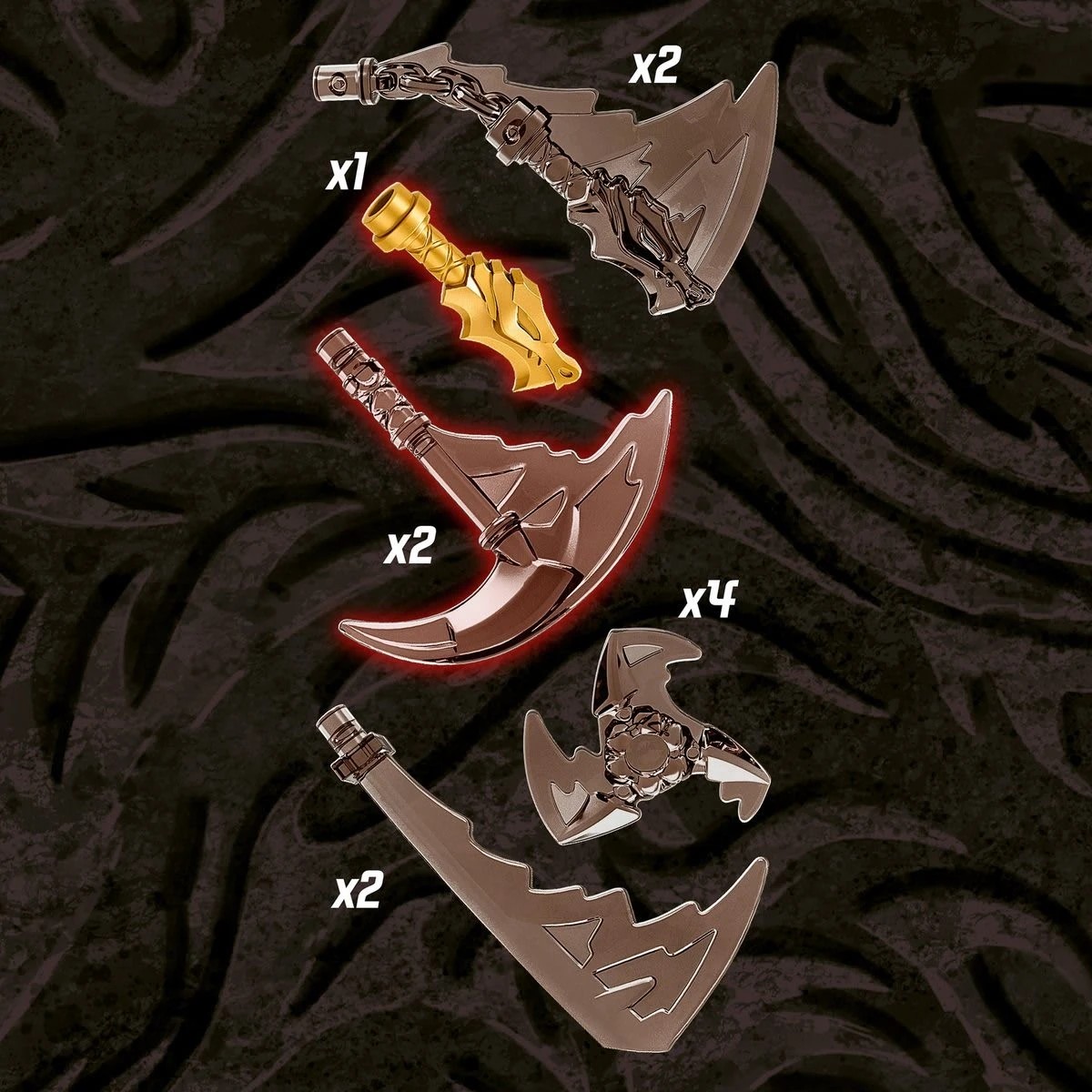 6 LEGO NINJAGO Epic Battle Set Cole vs. Ghost Warrior 71733, 6 of 9