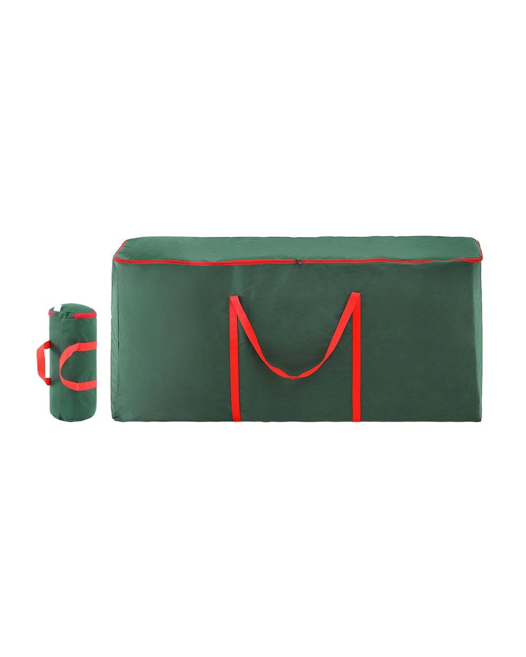 3 Jingle Jollys Christmas Tree Baubles Storage Bag Set Ornaments Container Box - Green, 3 of 7