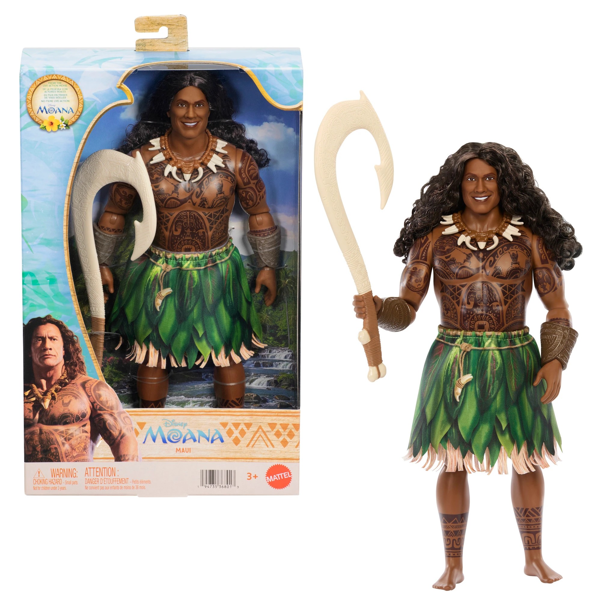 1 Disney Moana Maui Fashion Doll