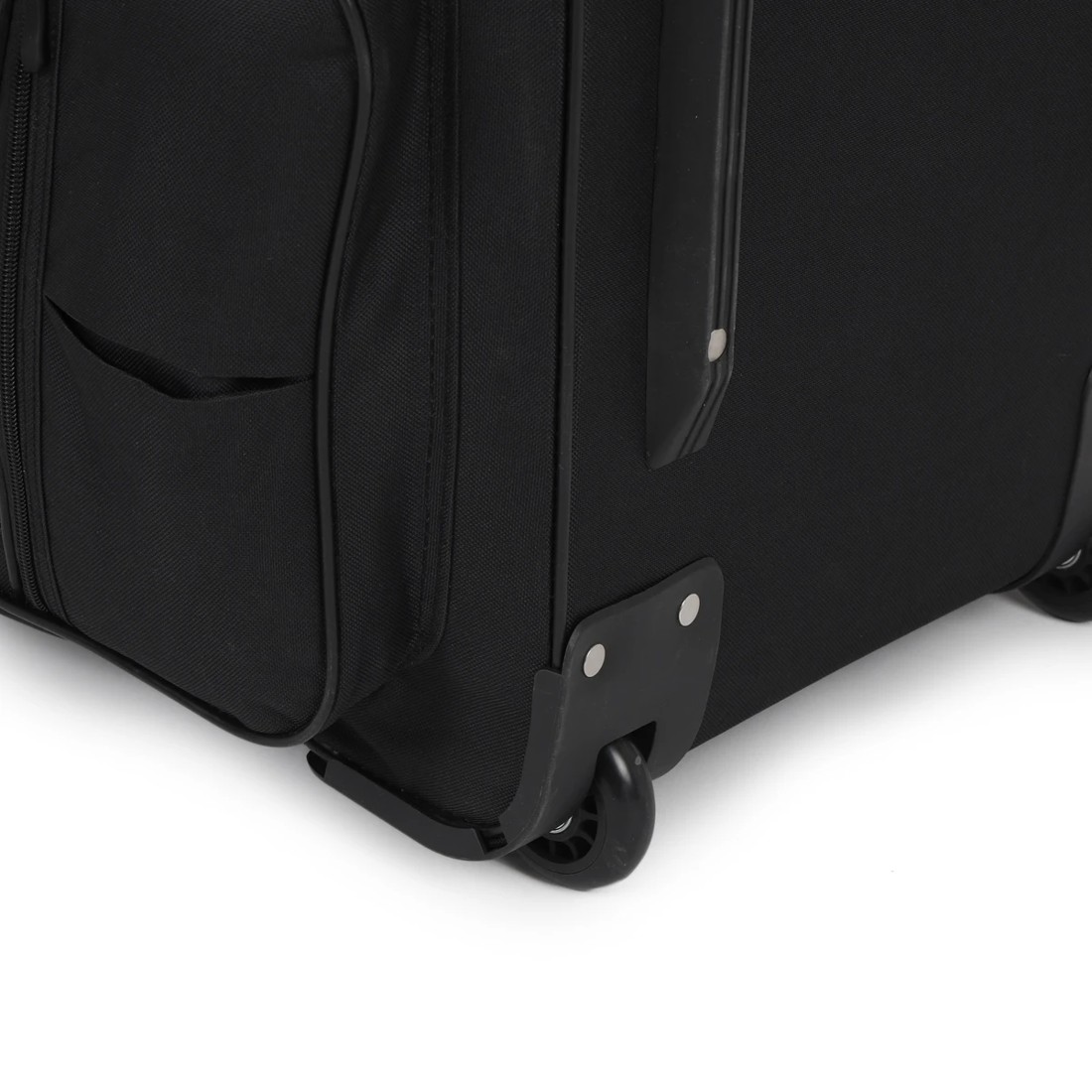 6 Duffle Bag with Wheels - Black, 6 of 8