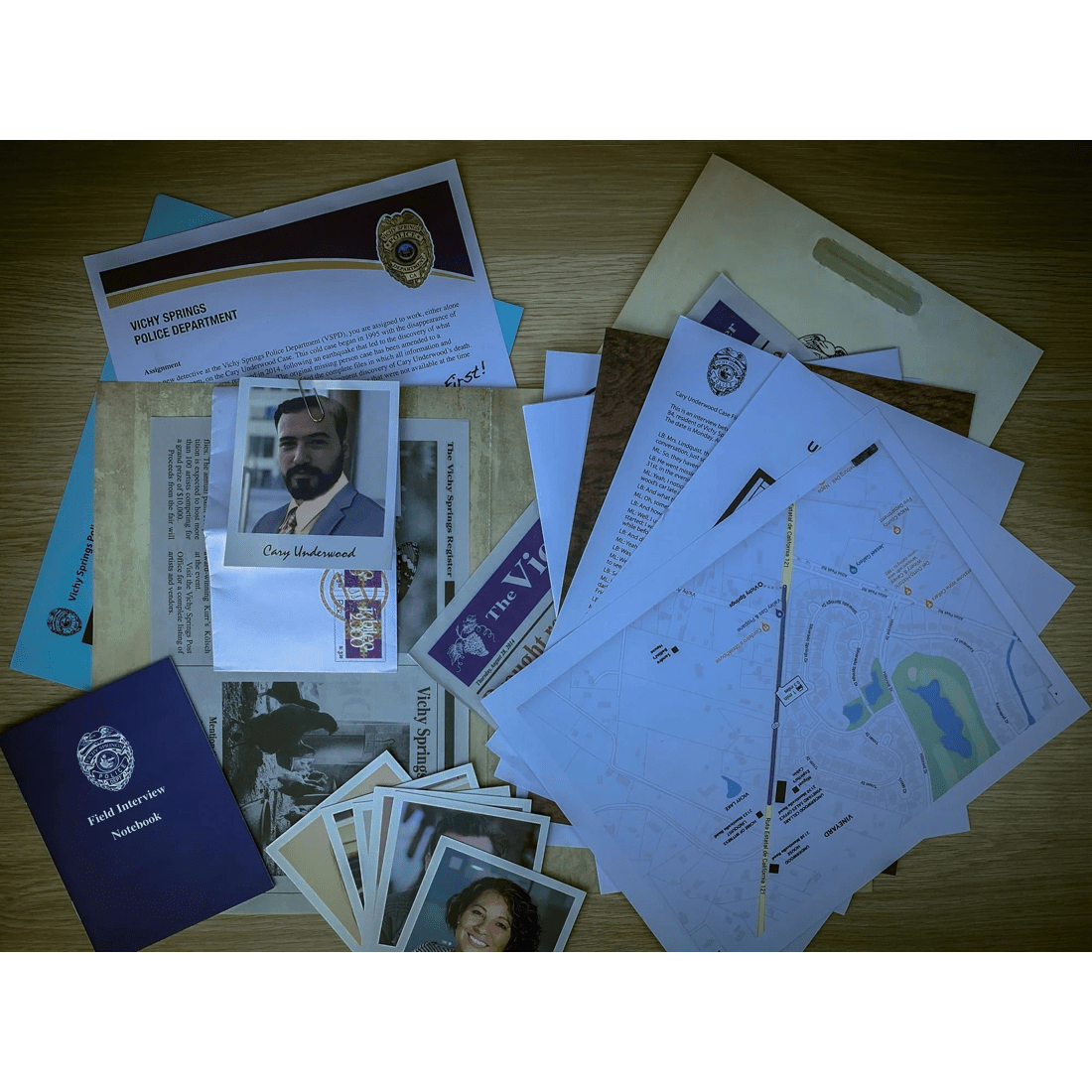 6 Murder Mystery Party Case Files - Assorted - Multi, 6 of 6