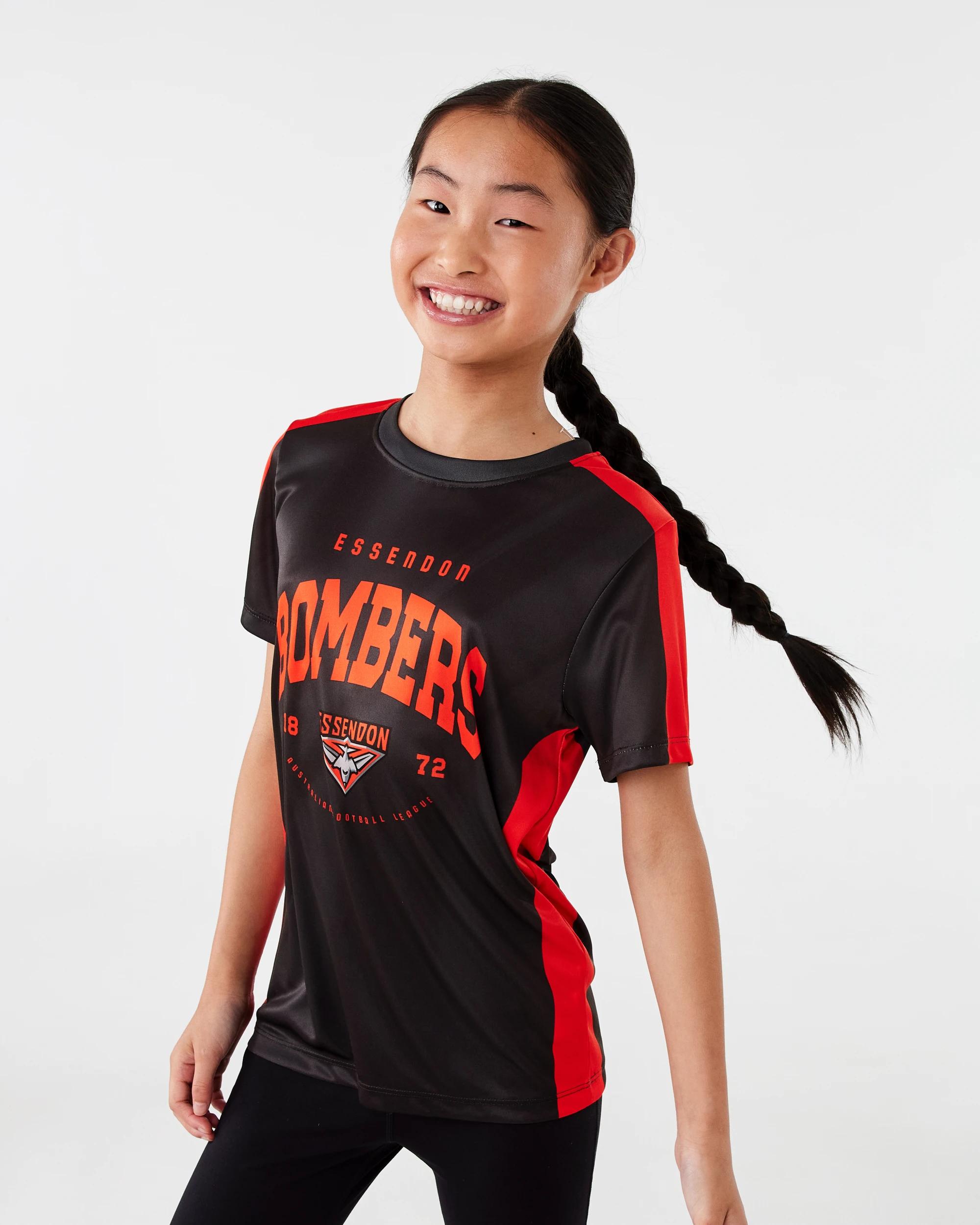 2 Official AFL Youth Training T-shirt Essendon, 2 of 9