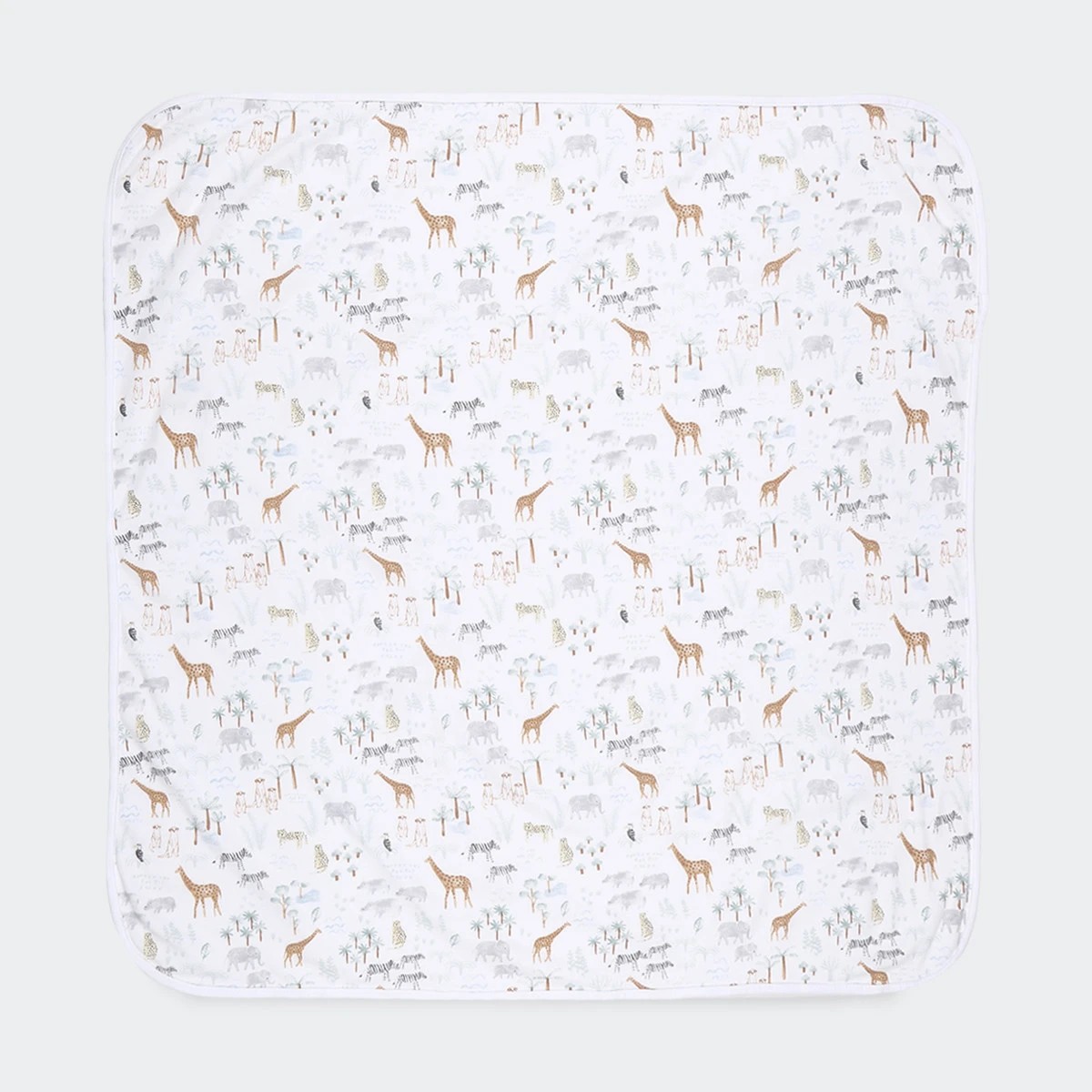 5 3 Pack Organic Cotton Interlock Wraps - Safari, 5 of 6