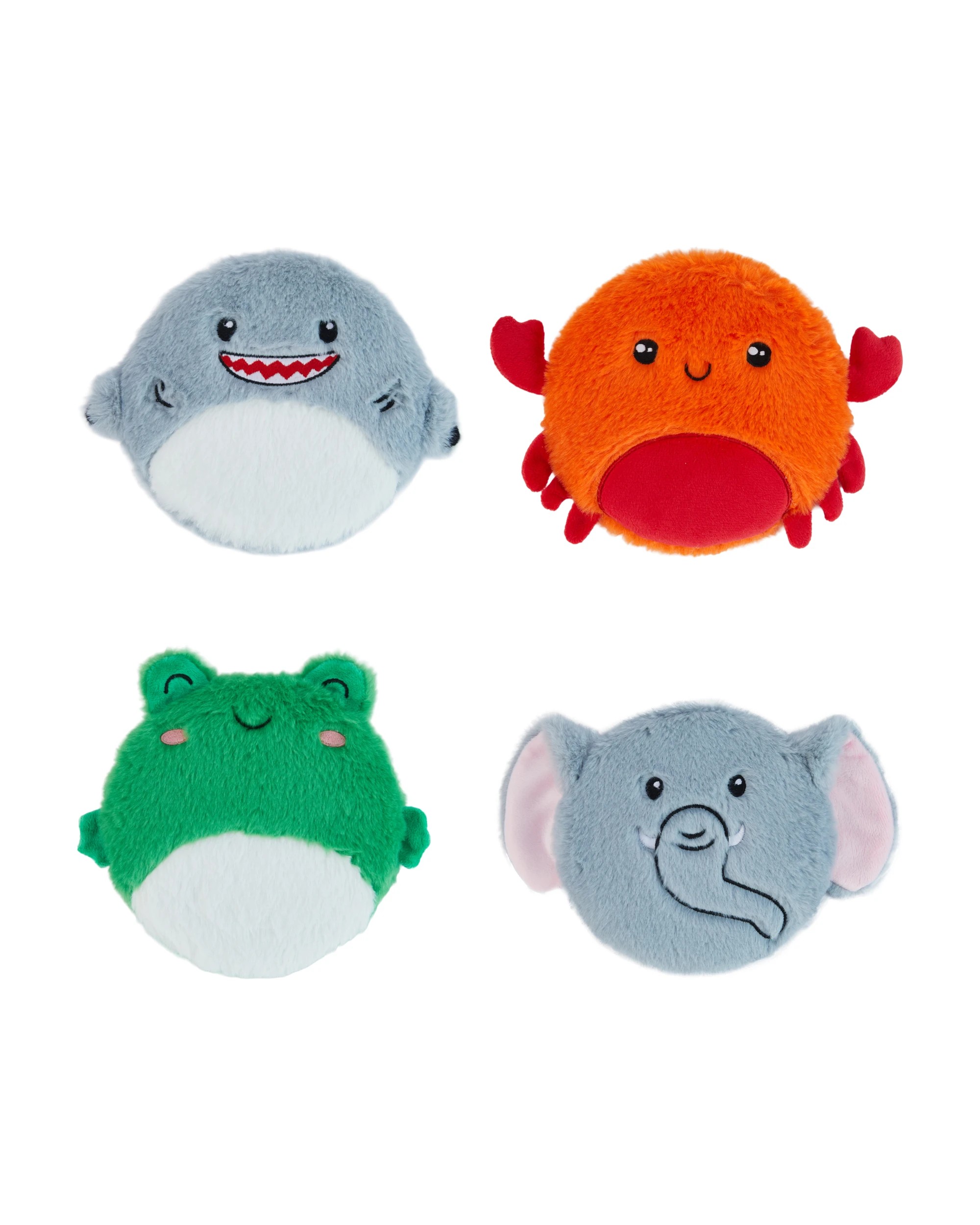 1 Frisbee Squeak Plush Toy - Assorted, 1 of 4