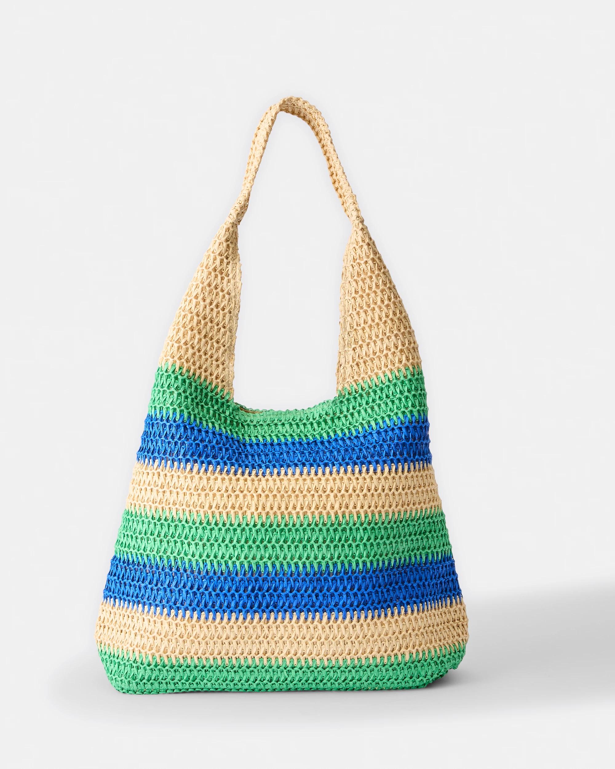 1 Summer Hobo Bag Grn Multi, 1 of 6