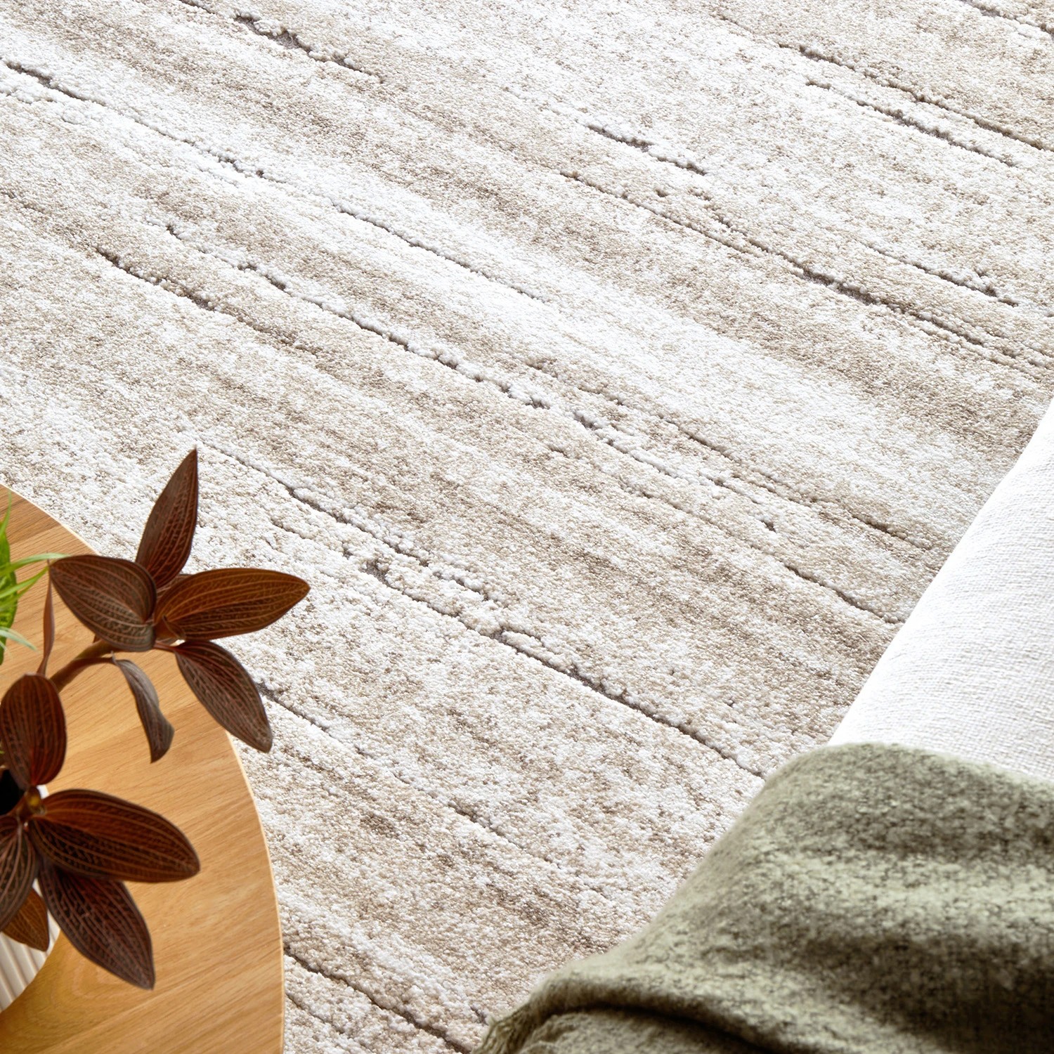 3 Common Ground Rugs Breezewood 77 230x160cm - Medium Power Loomed Floor Rug - Natural, 3 of 7