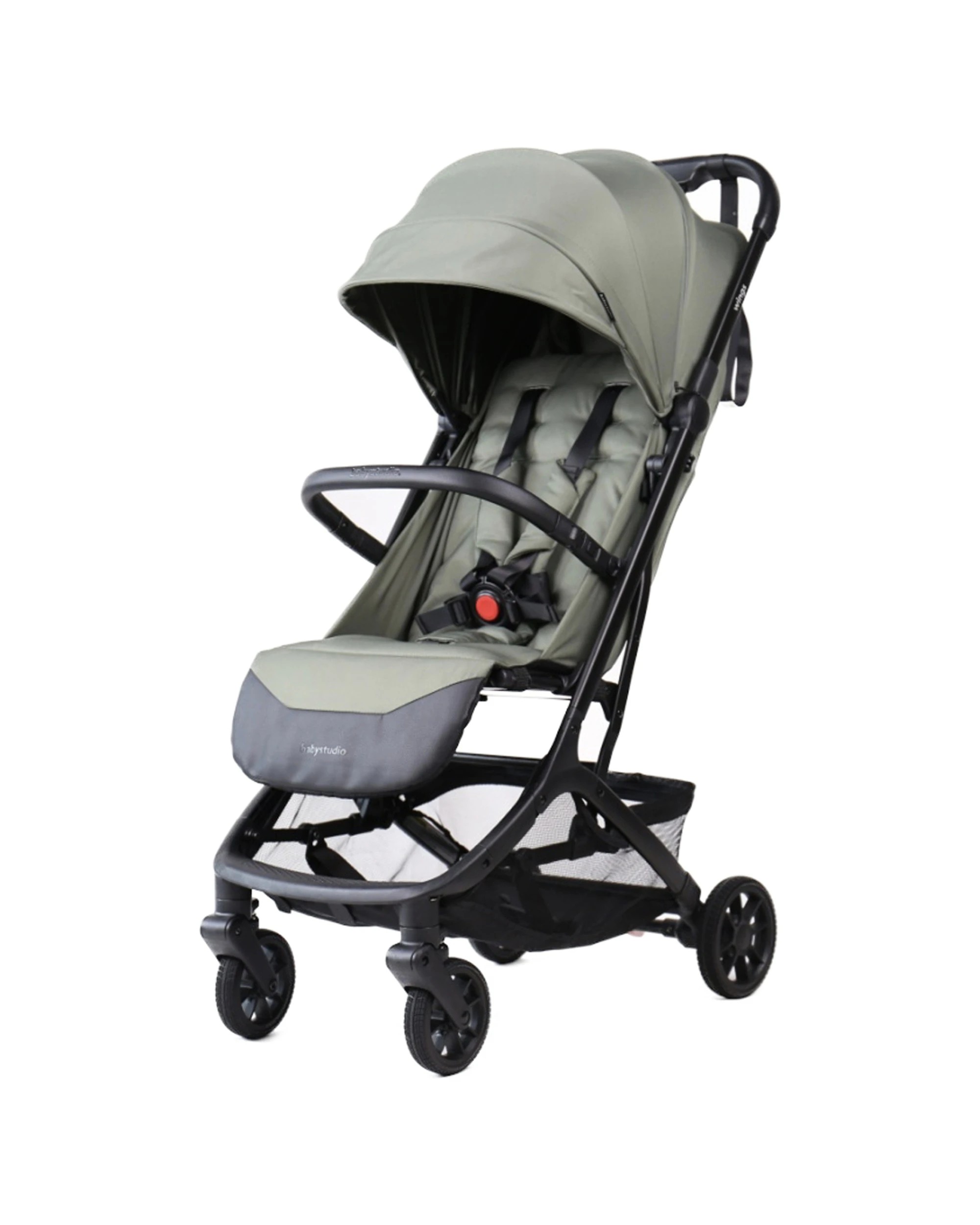1 Babystudio Wings Travel Baby Stroller Ultra-Compact Lightweight - Green, 1 of 5