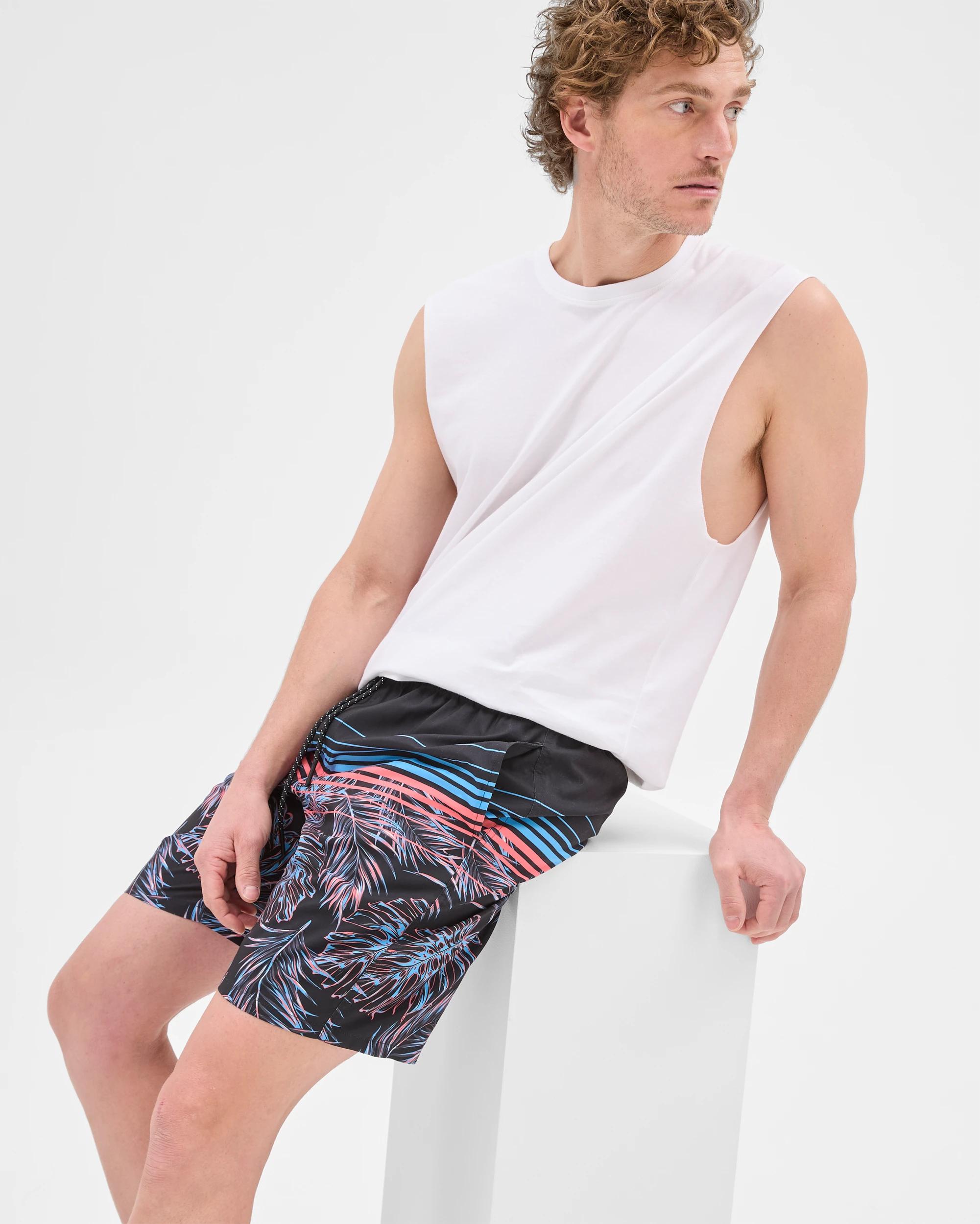 1 Target Segment Swim Boardshorts BLACK, 1 of 10