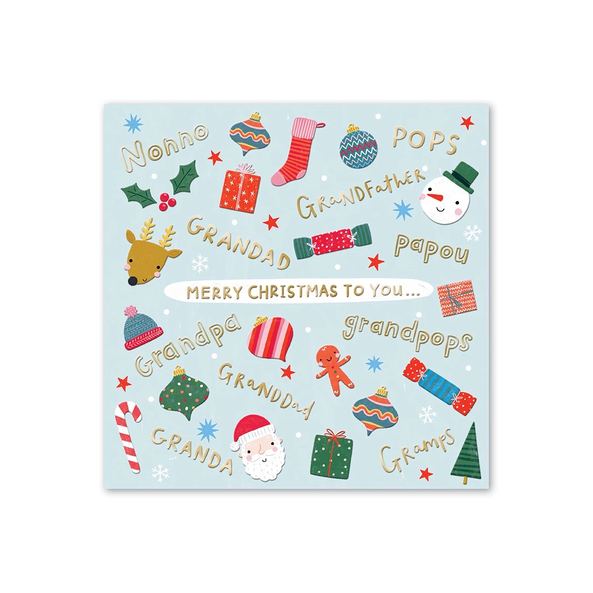 3 Hallmark Christmas Card - Grandad Icons, 3 of 3