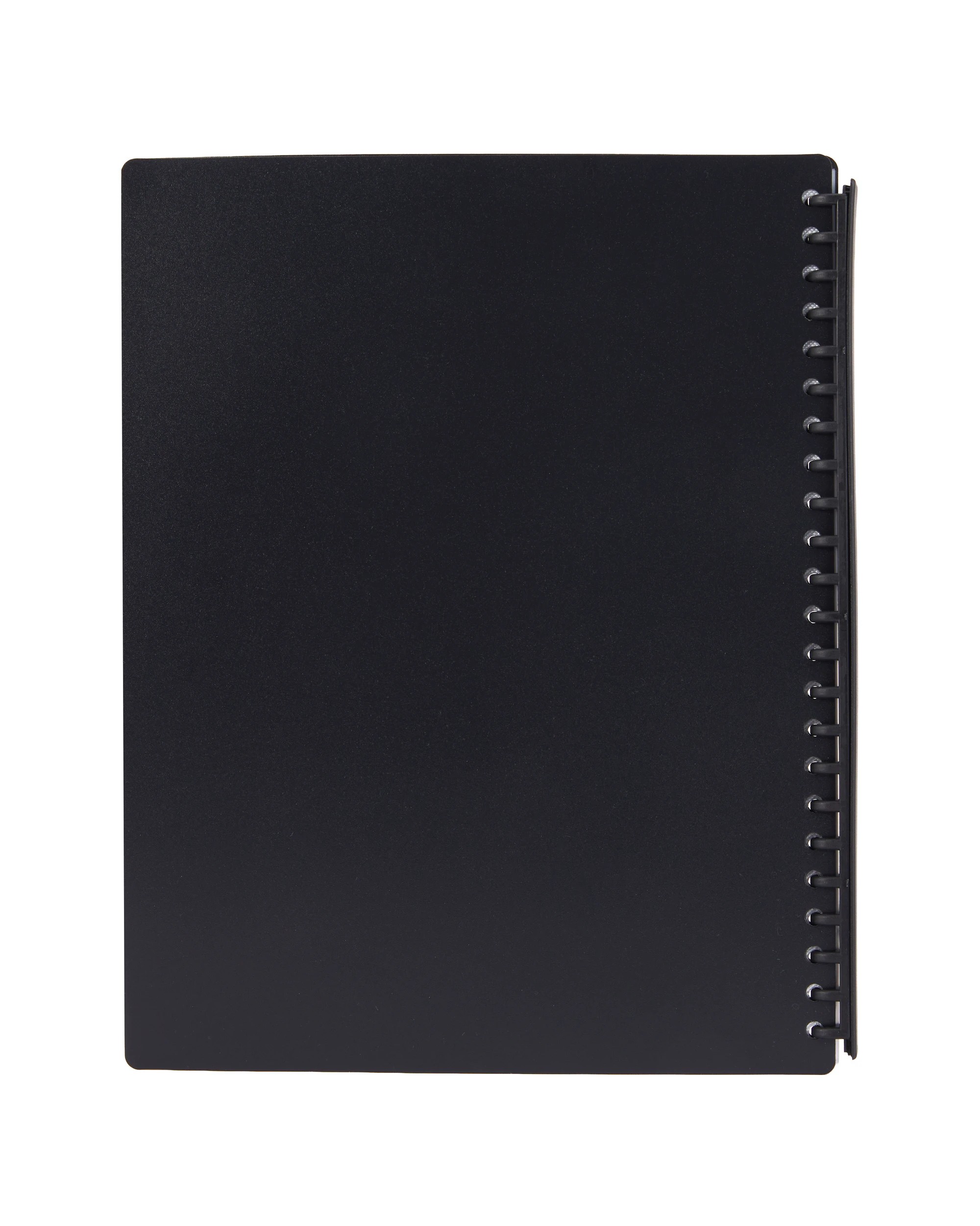 5 A4 Insert Display Folder - Black, 5 of 5