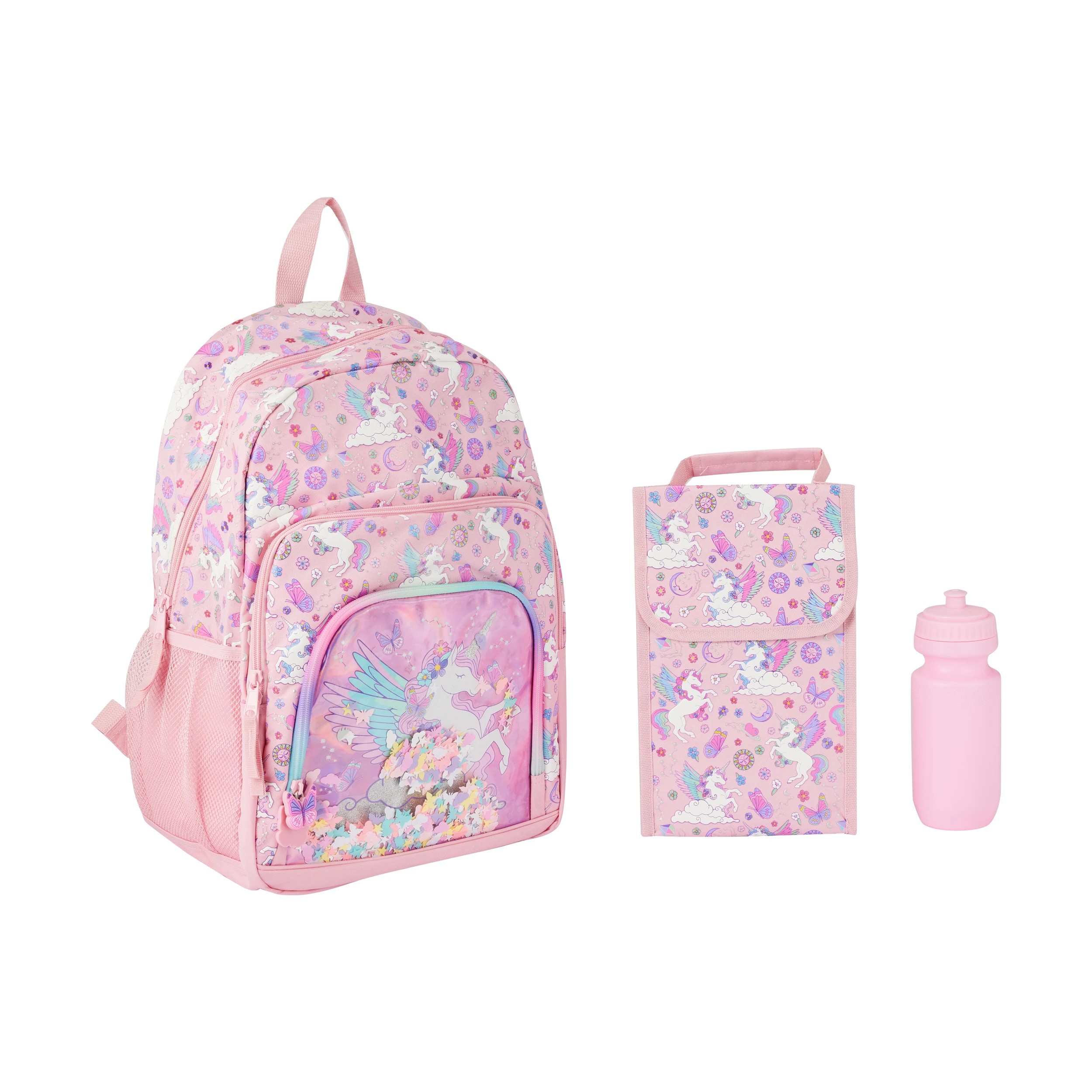1 3 Piece Unicorn Backpack Set, 1 of 7
