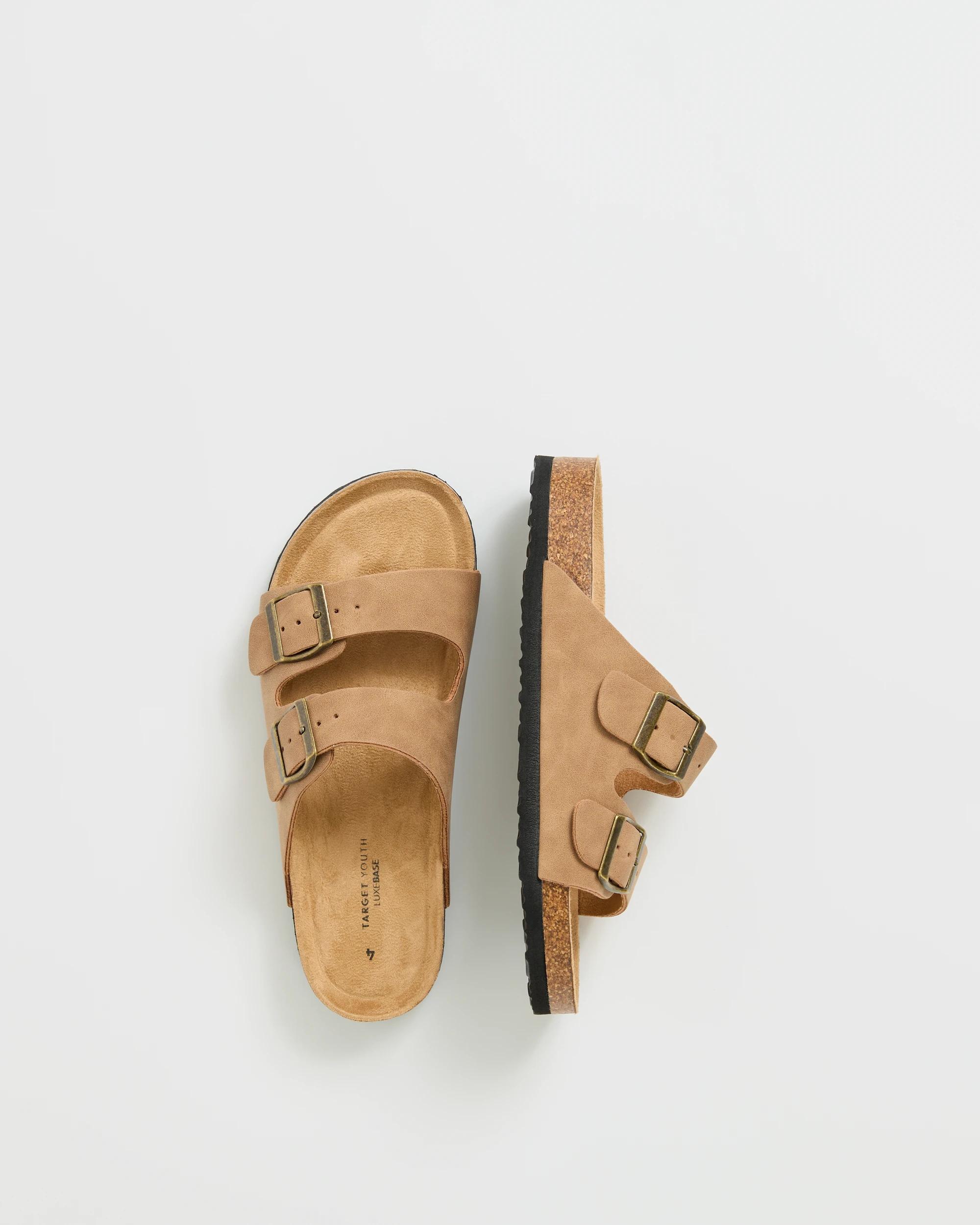 3 Target Youth Moulded Cork Sandals TAN, 3 of 3