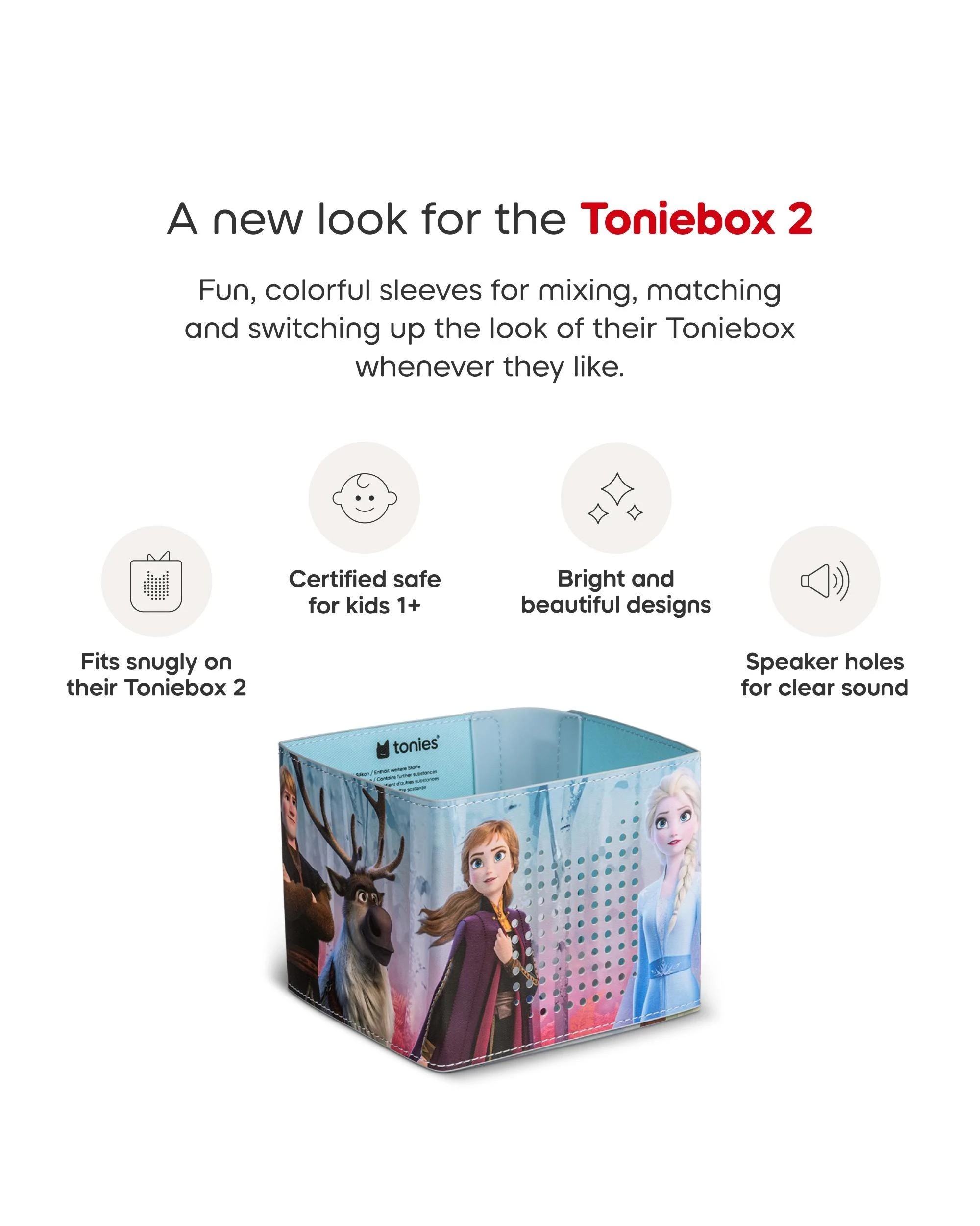 3 Tonies - Toniebox 2 Sleeve: Disney Frozen - Multi, 3 of 5