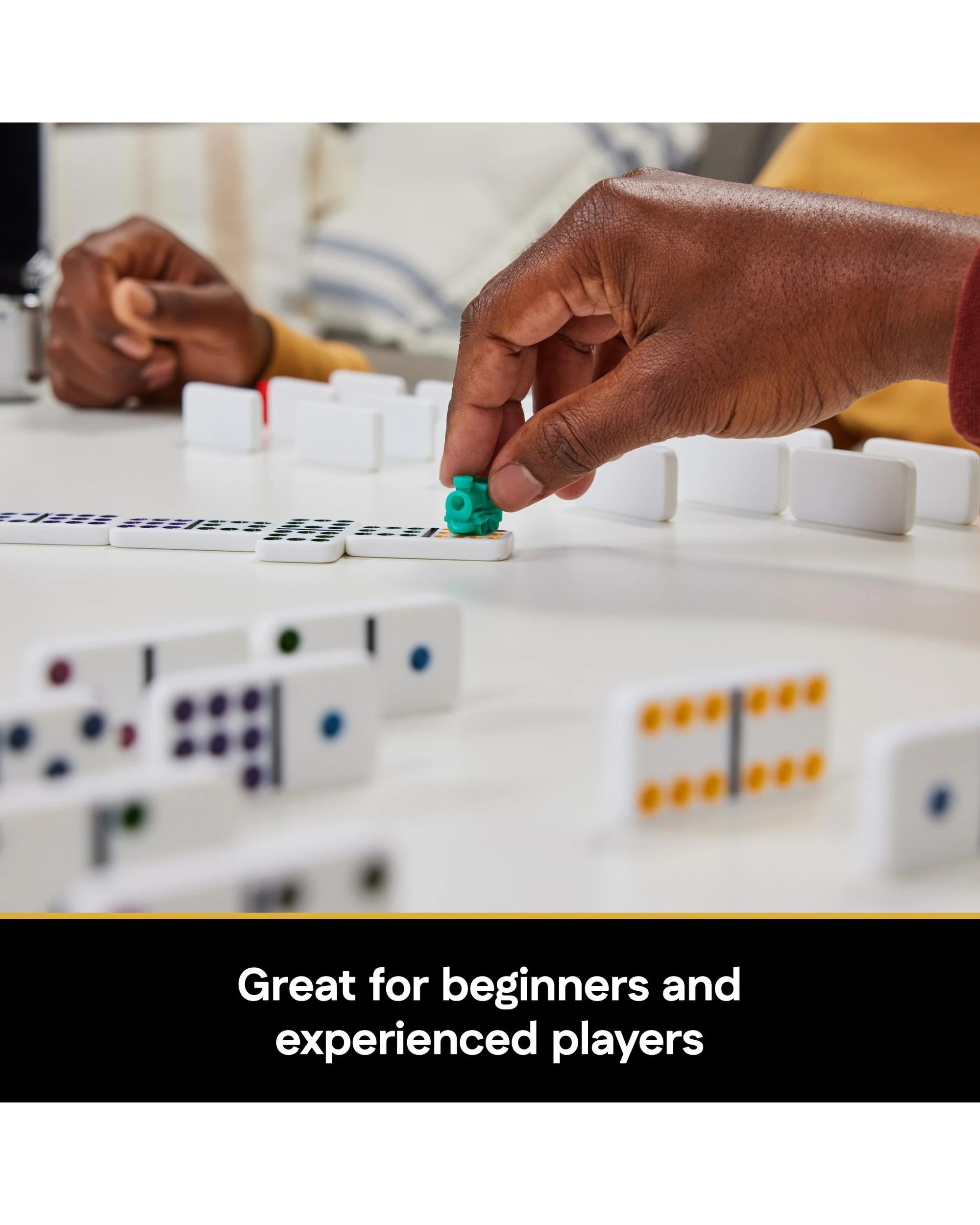 5 Cardinal Classics Mexican Train Dominoes Set in Aluminium Carry Case, 5 of 7