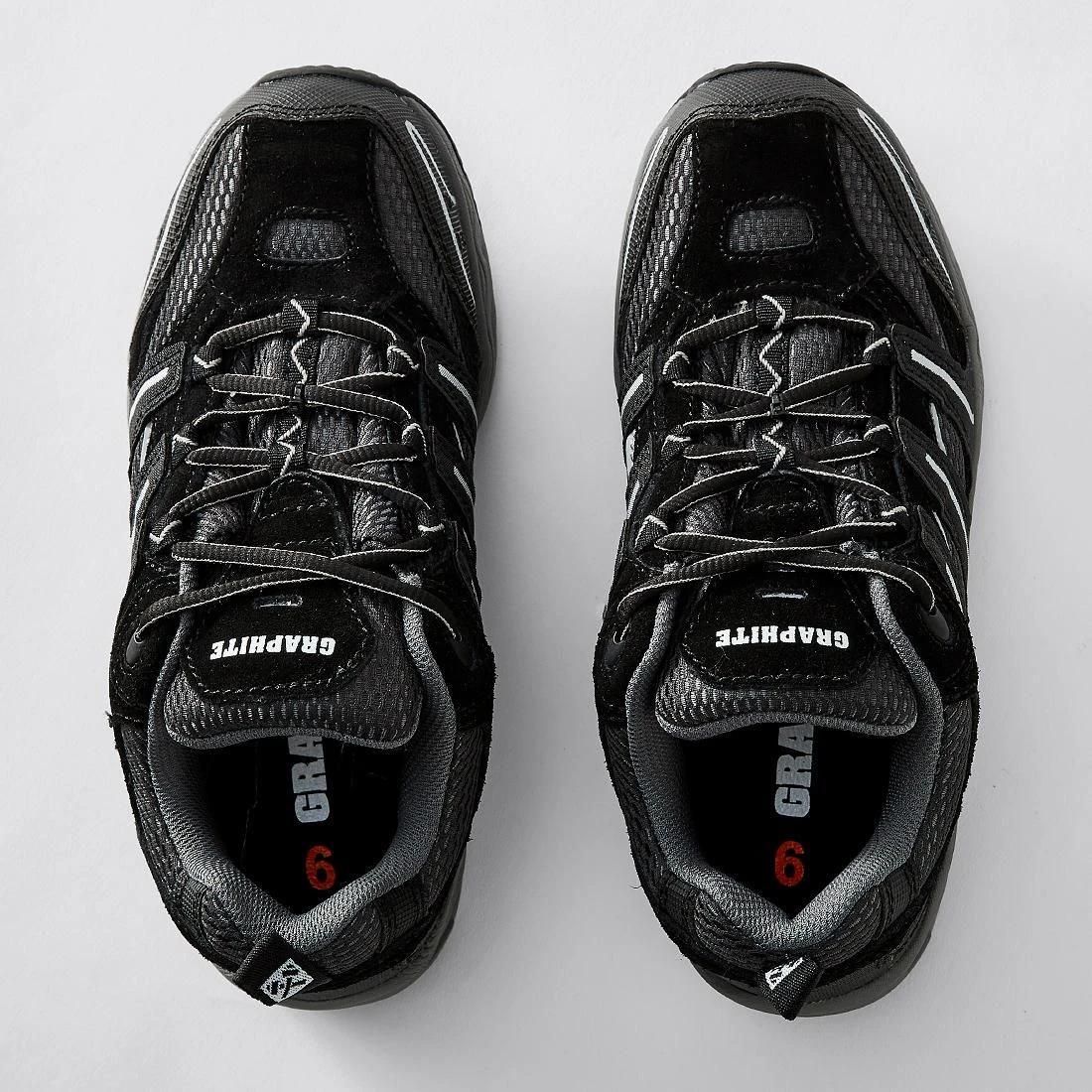 2 Graphite Barricade Steel Toe Safety Shoes BLACK, 2 of 3