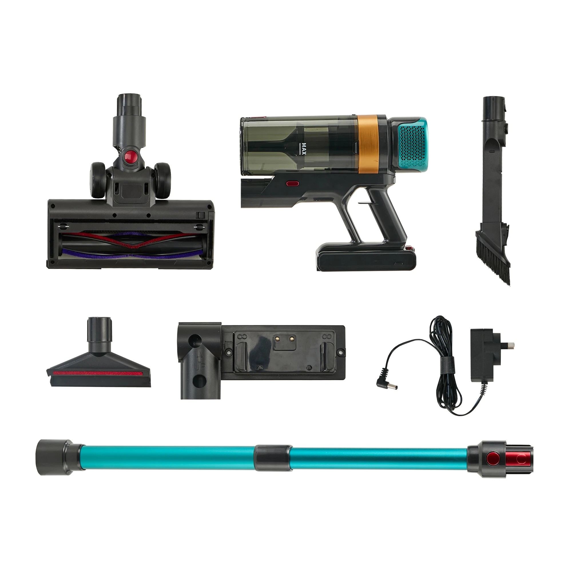 8 Vevare Cordless Stick Vacuum Cleaner Handstick Bagless Vac Handheld 45KPA - Multi, 8 of 10