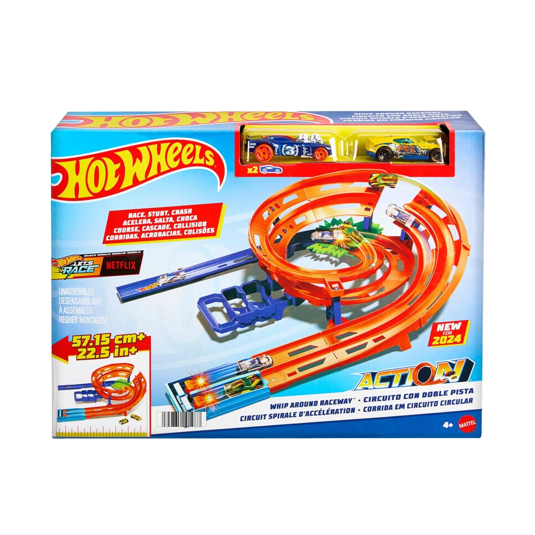 1 Hot Wheels Whip Around Raceway Playset, 1 of 6