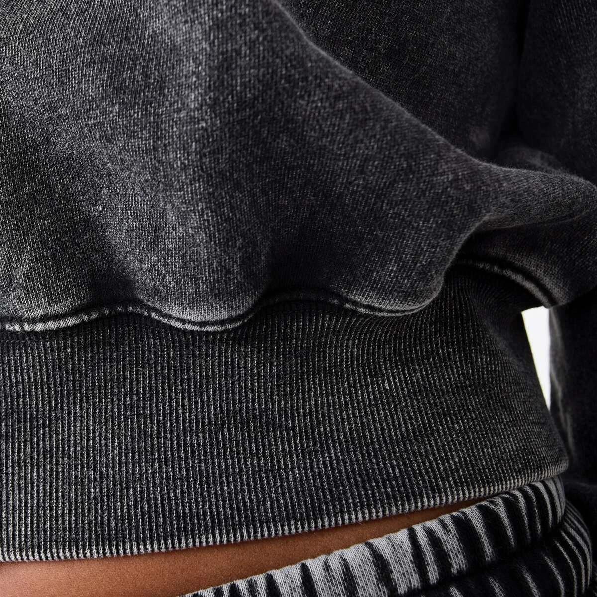 7 Washed Bomber Jacket Black, 7 of 7