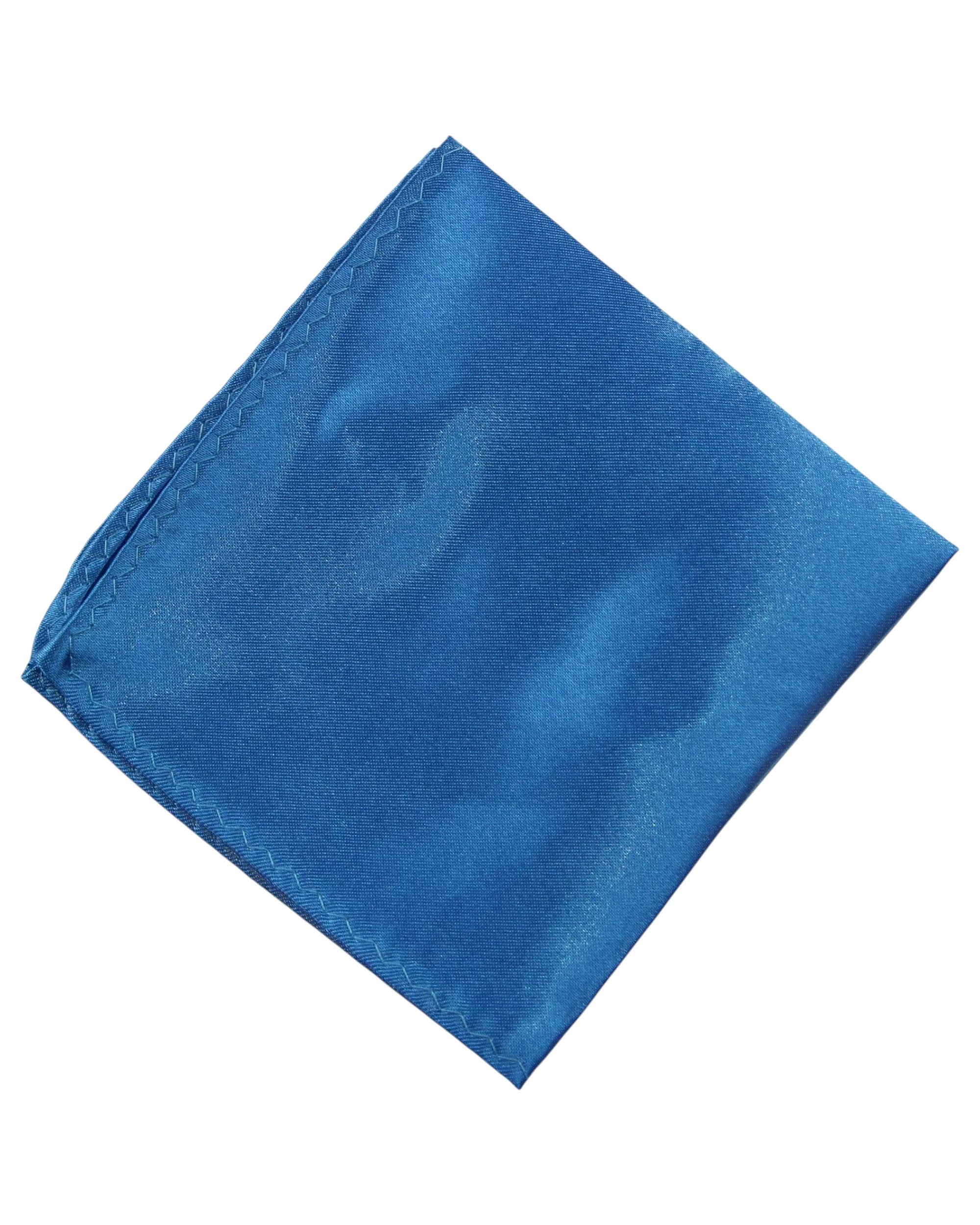 1 Zasel Mens Pocket Square - Blue - Blue, 1 of 3