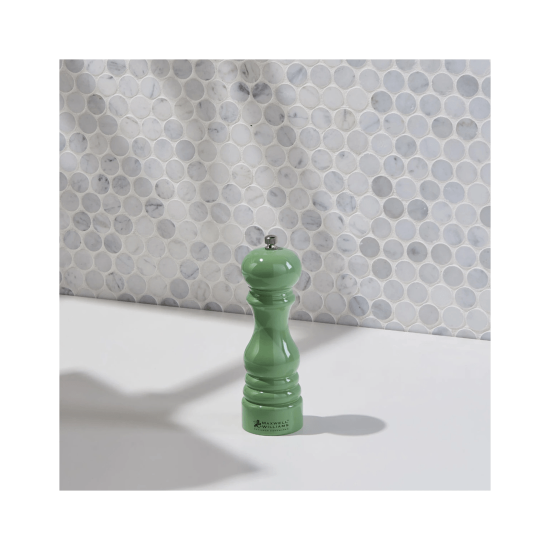 4 Maxwell & Williams Seasons 15cm Gift Boxed Salt And Pepper Mill Ceramic Grind
 - Green, 4 of 4